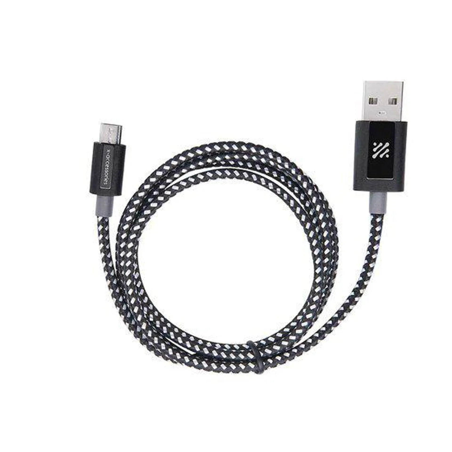 Cabo Micro USB, 1,2 Metros, Preto - X-Accessories