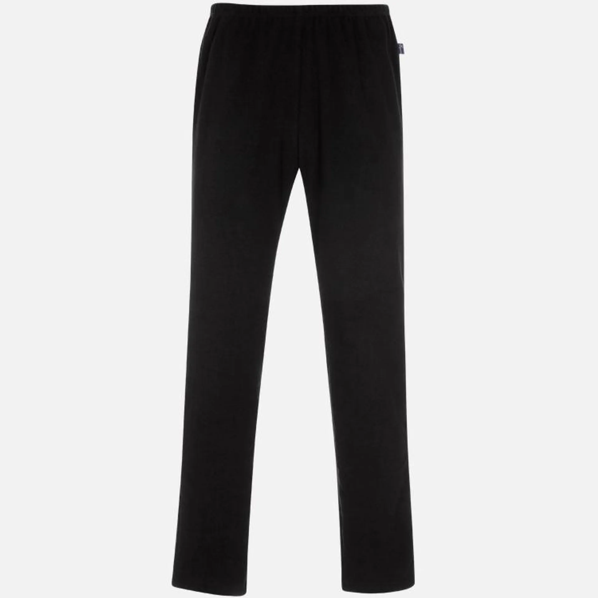 Leichte Fleece-Freizeithose Schwarz