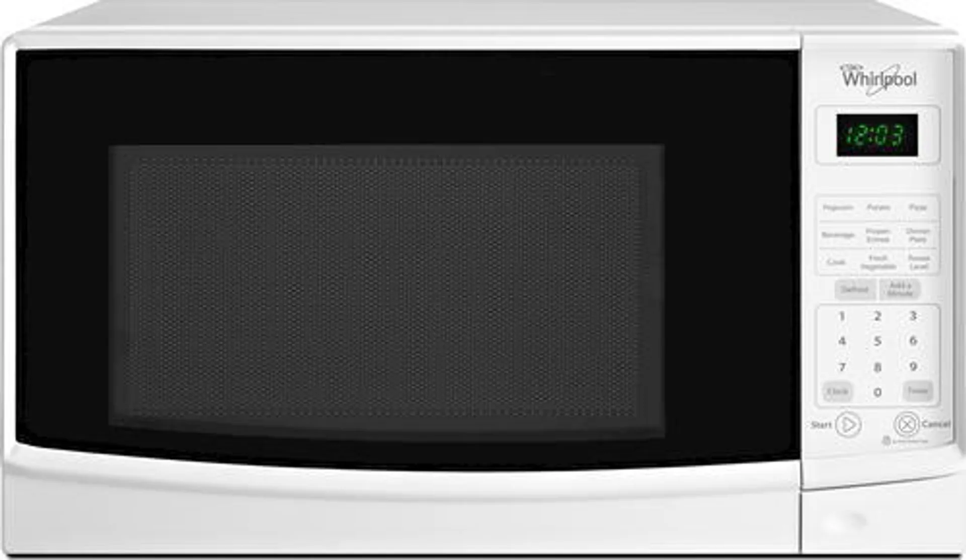 Whirlpool® 0.7 cu.ft. White Countertop Microwave