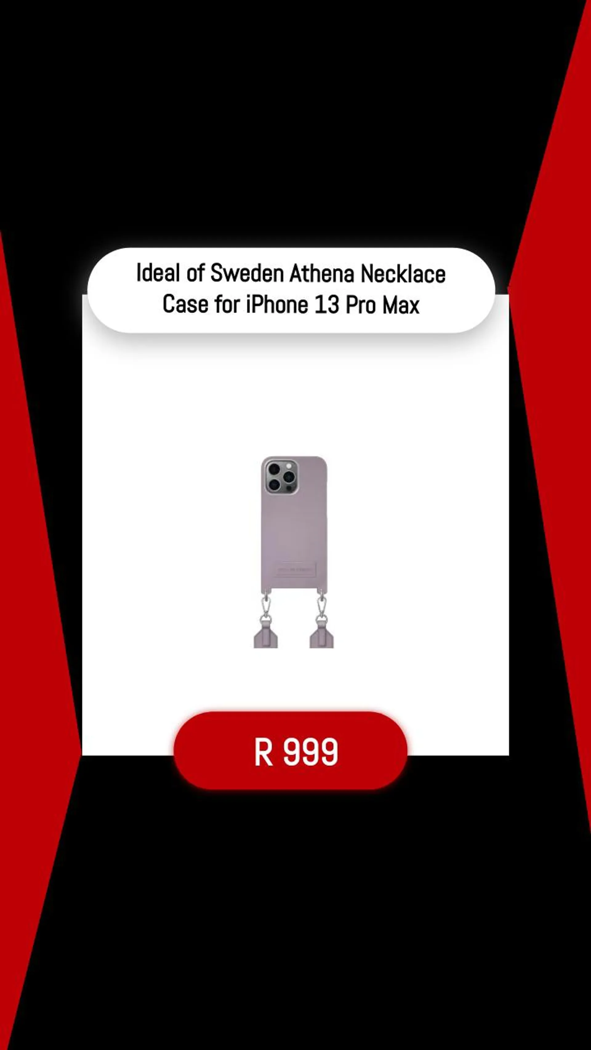 Ideal of Sweden Athena Necklace Case for iPhone 13 Pro Max