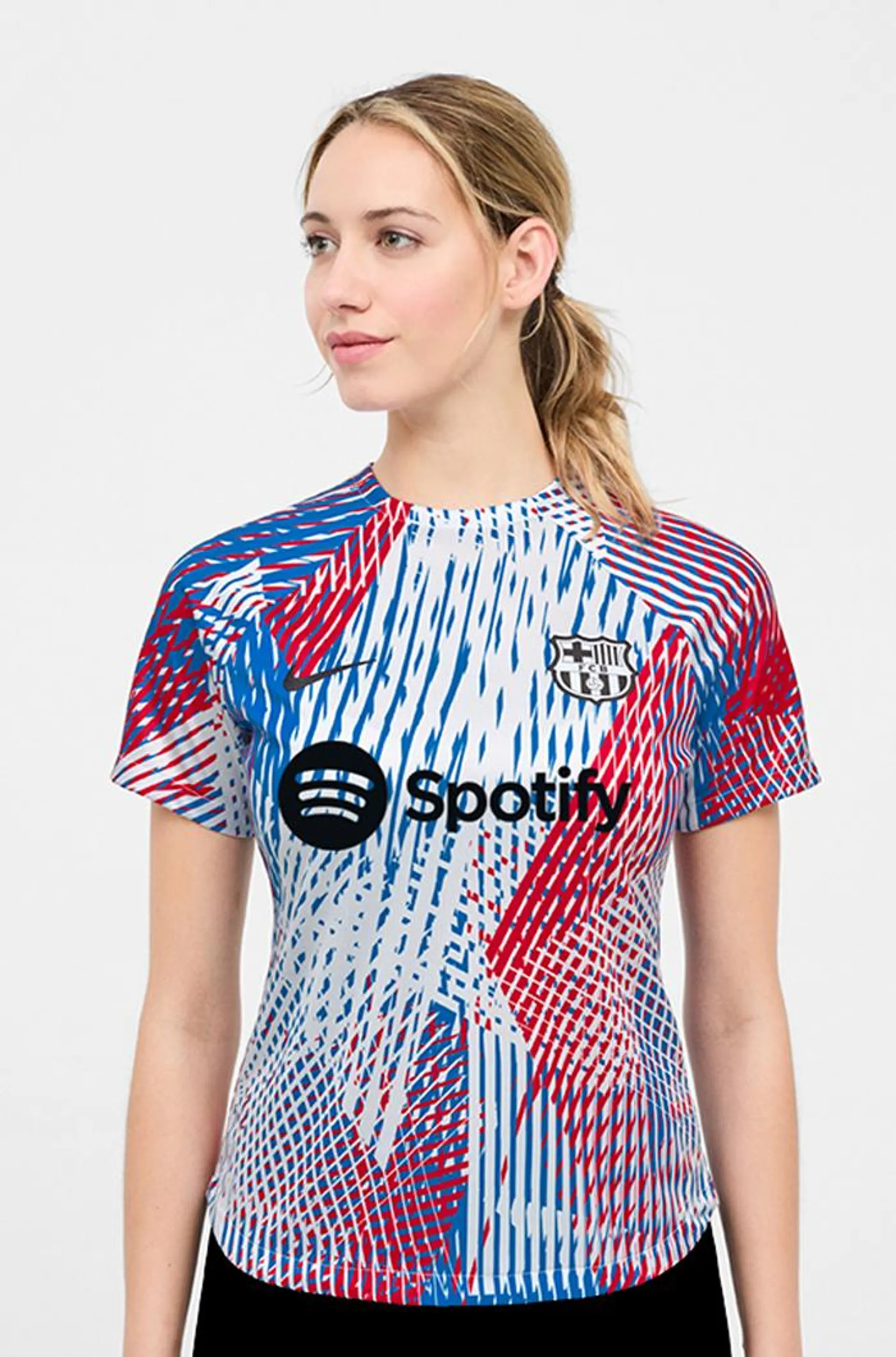 Camiseta prepartido FC Barcelona 22/23 - Mujer