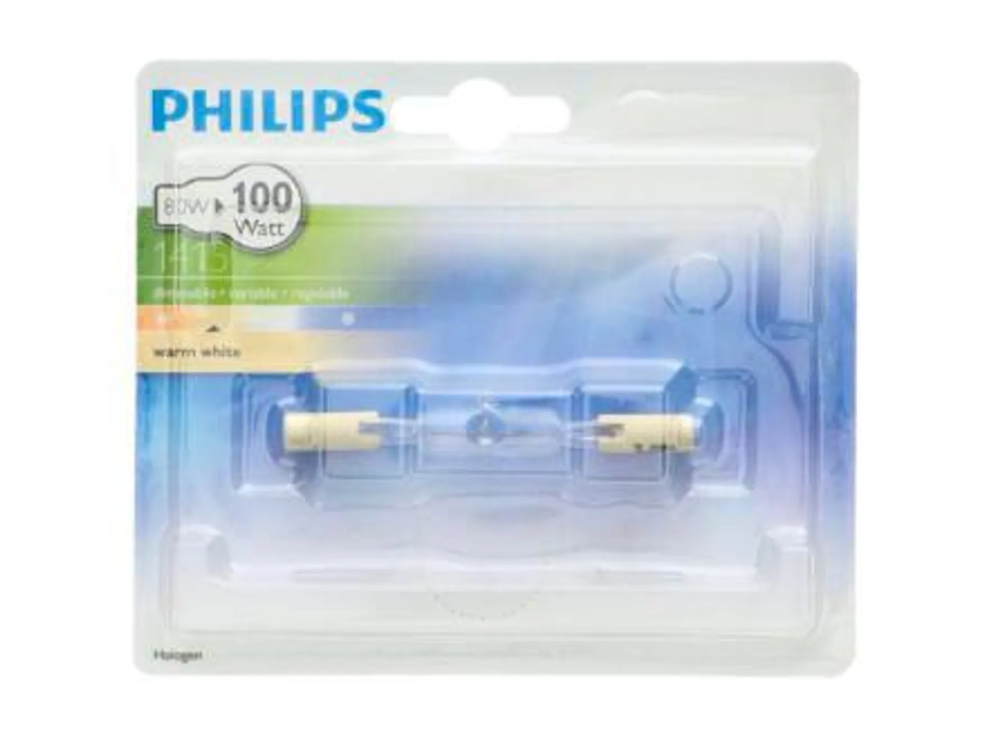 Philips EcoHalo halogeen lineaire lamp 80W