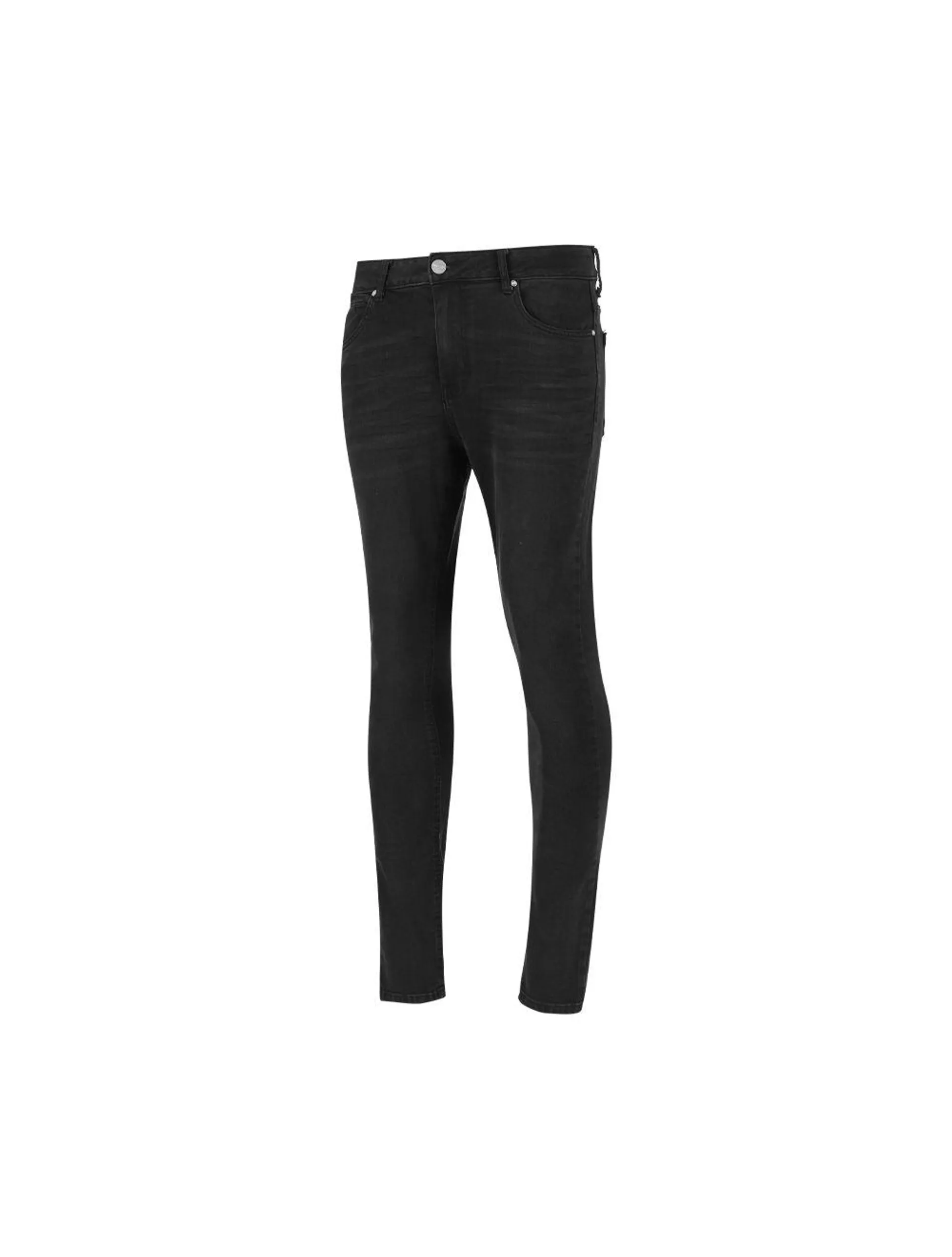 Nautic Spirit Super Skinny Mens Jeans Black Shale