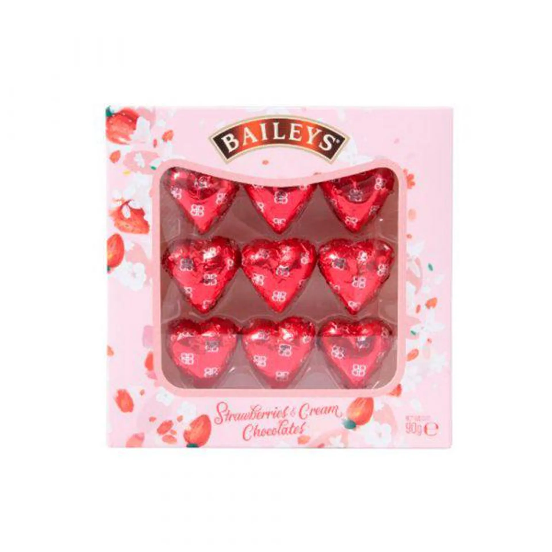 BAILEYS STRAWBERRY & CREAM 90g SYDÄMET