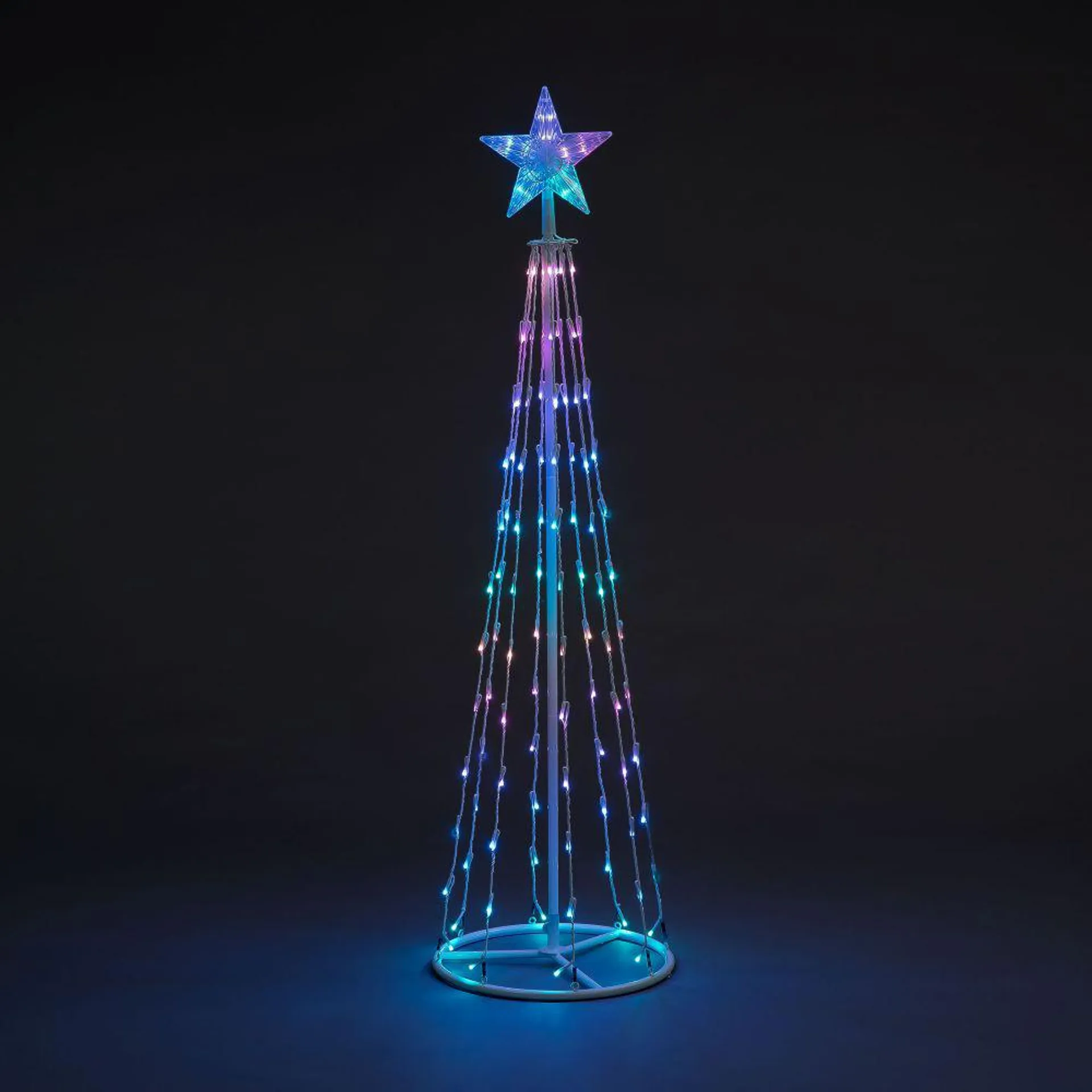 Maypole Tree Colour Changing RGB LEDs with Remote Control