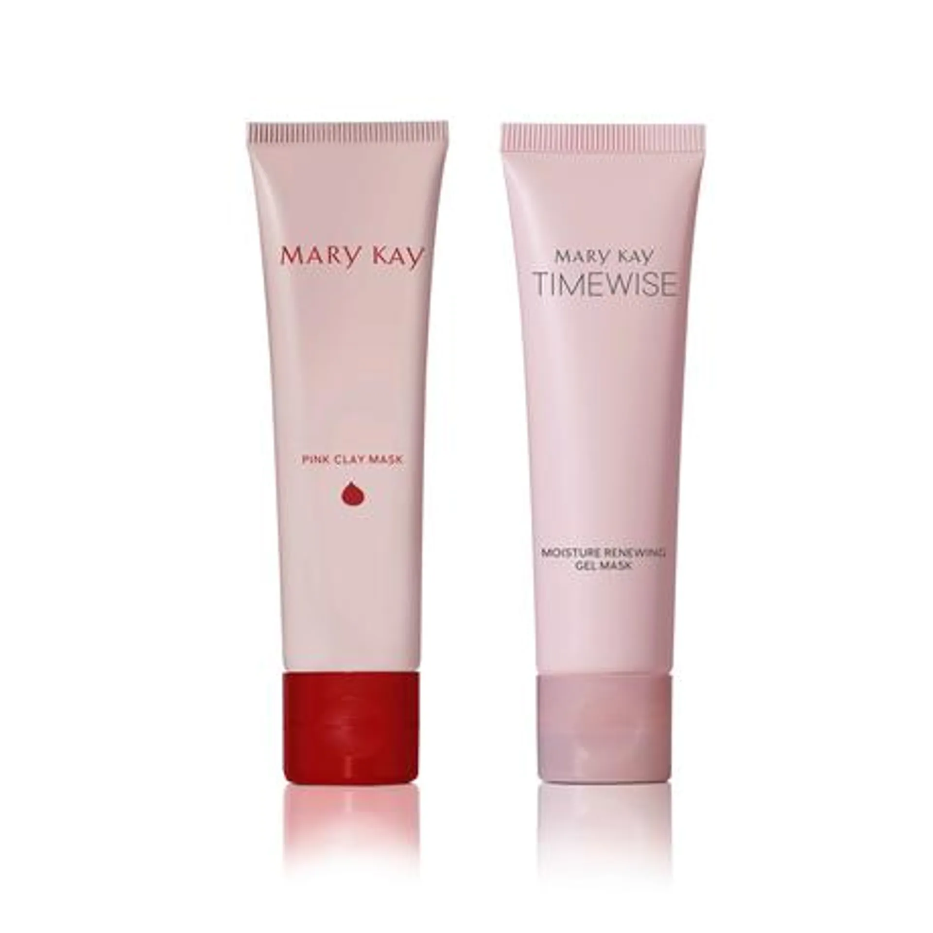 Mary Kay® Masking Minis - Moisture Renewing Gel Mask + Pink Clay Mask