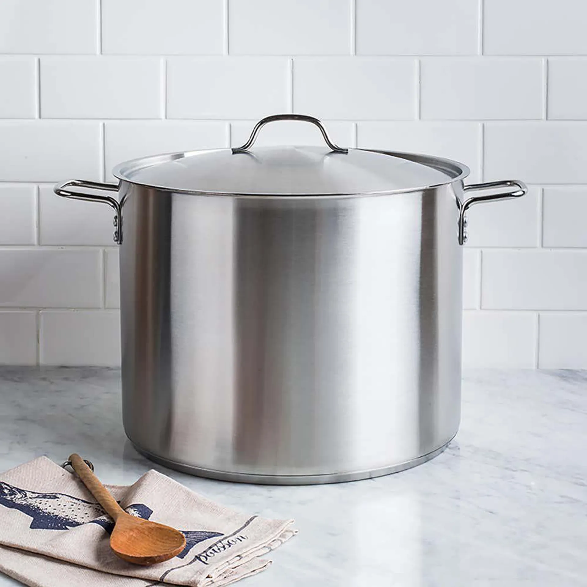 Strauss Pro 29L Stock Pot (Stainless Steel)