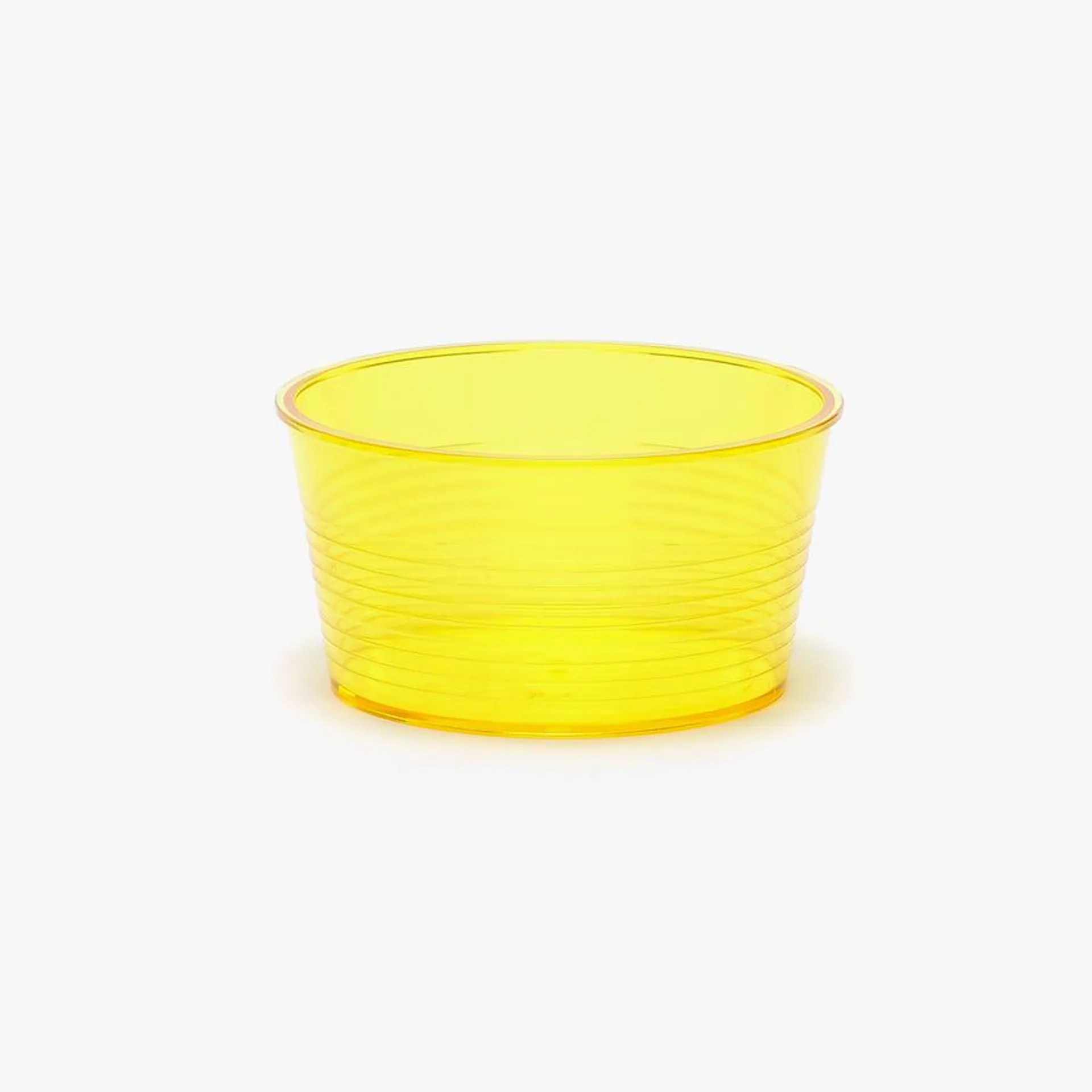 Taça acrílico Neon Amarelo