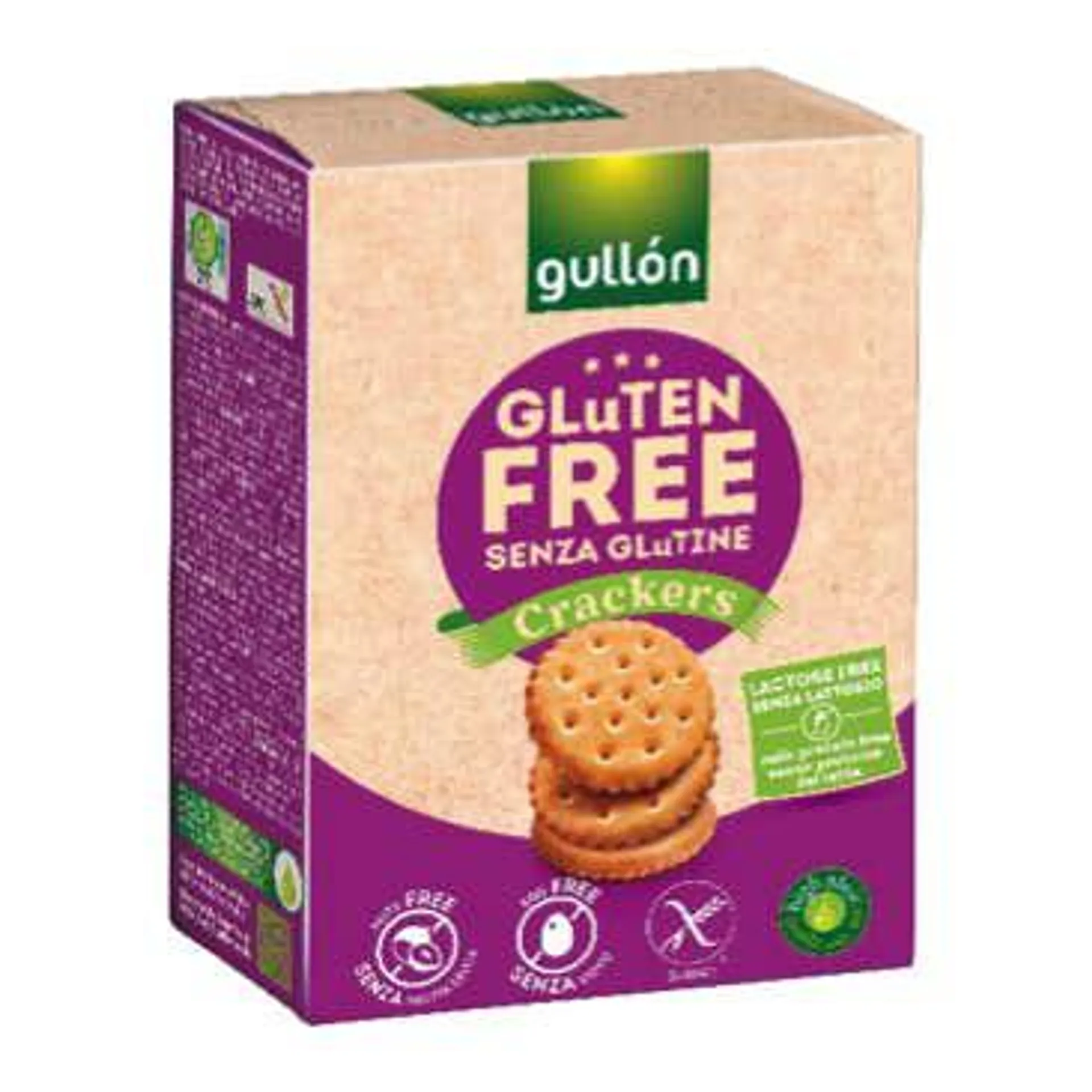 Gullon suolakeksi cracker 200g gluteeniton