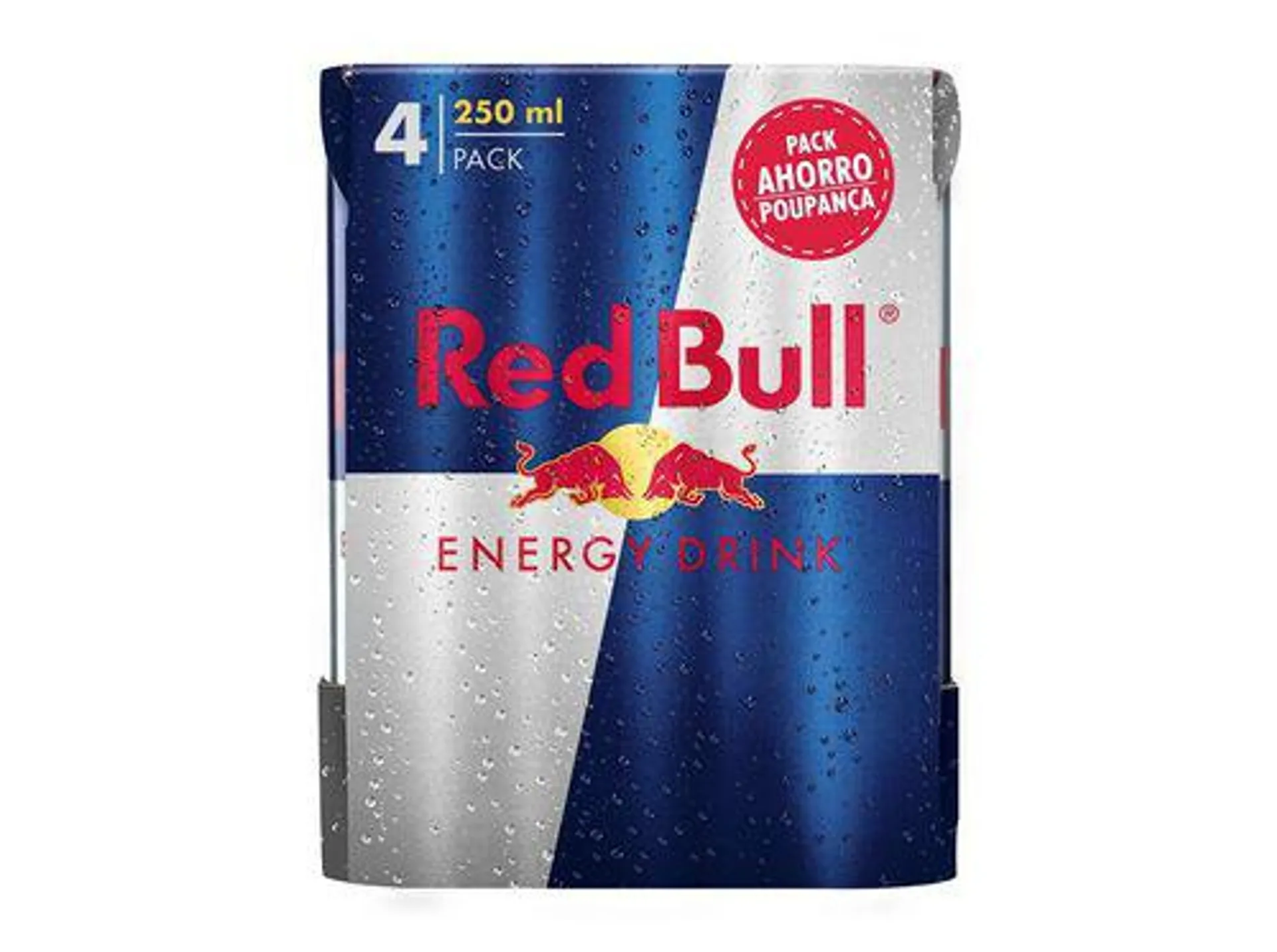 bebida red bull energética lata 4x0.25l