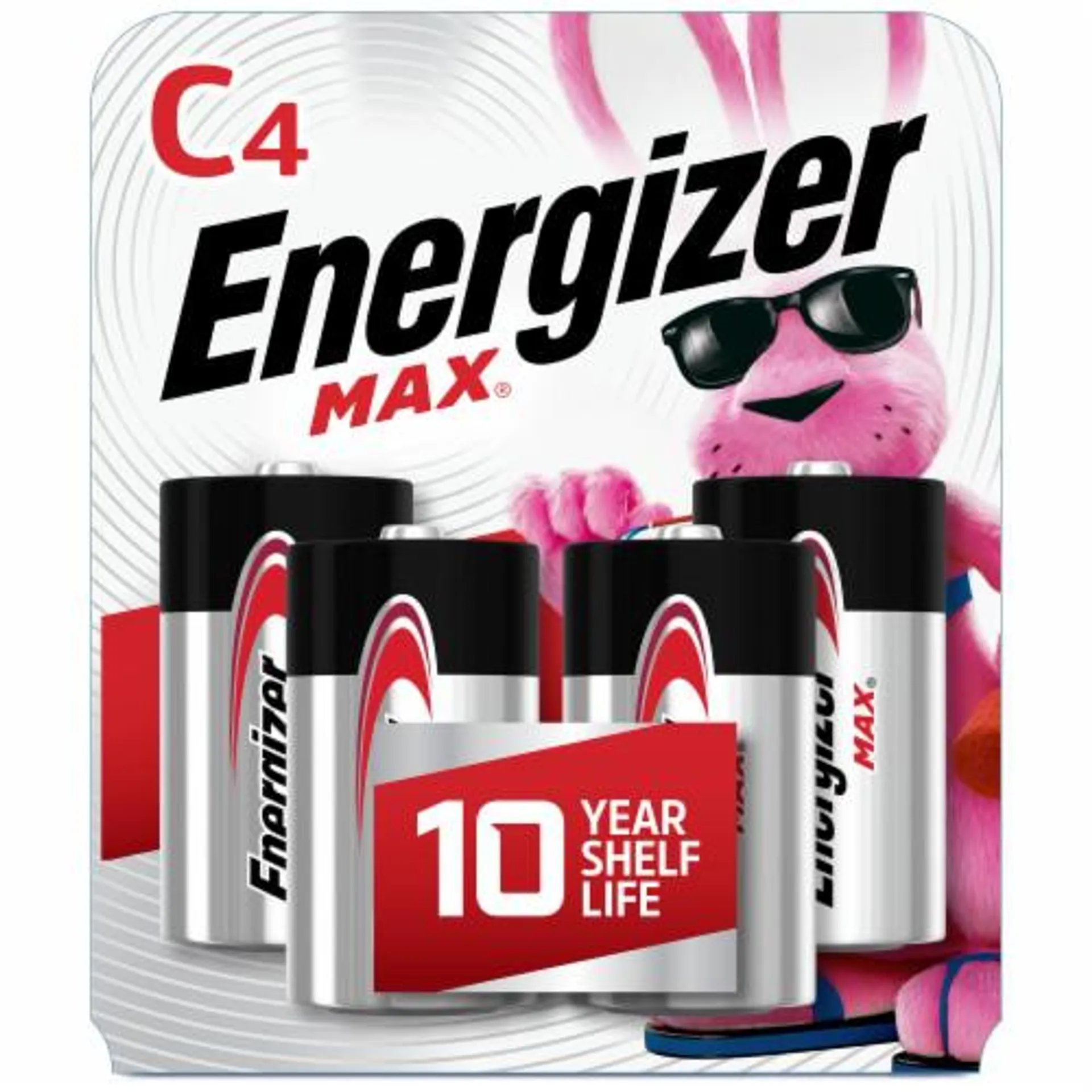 Energizer Max® C4 Alkaline Batteries