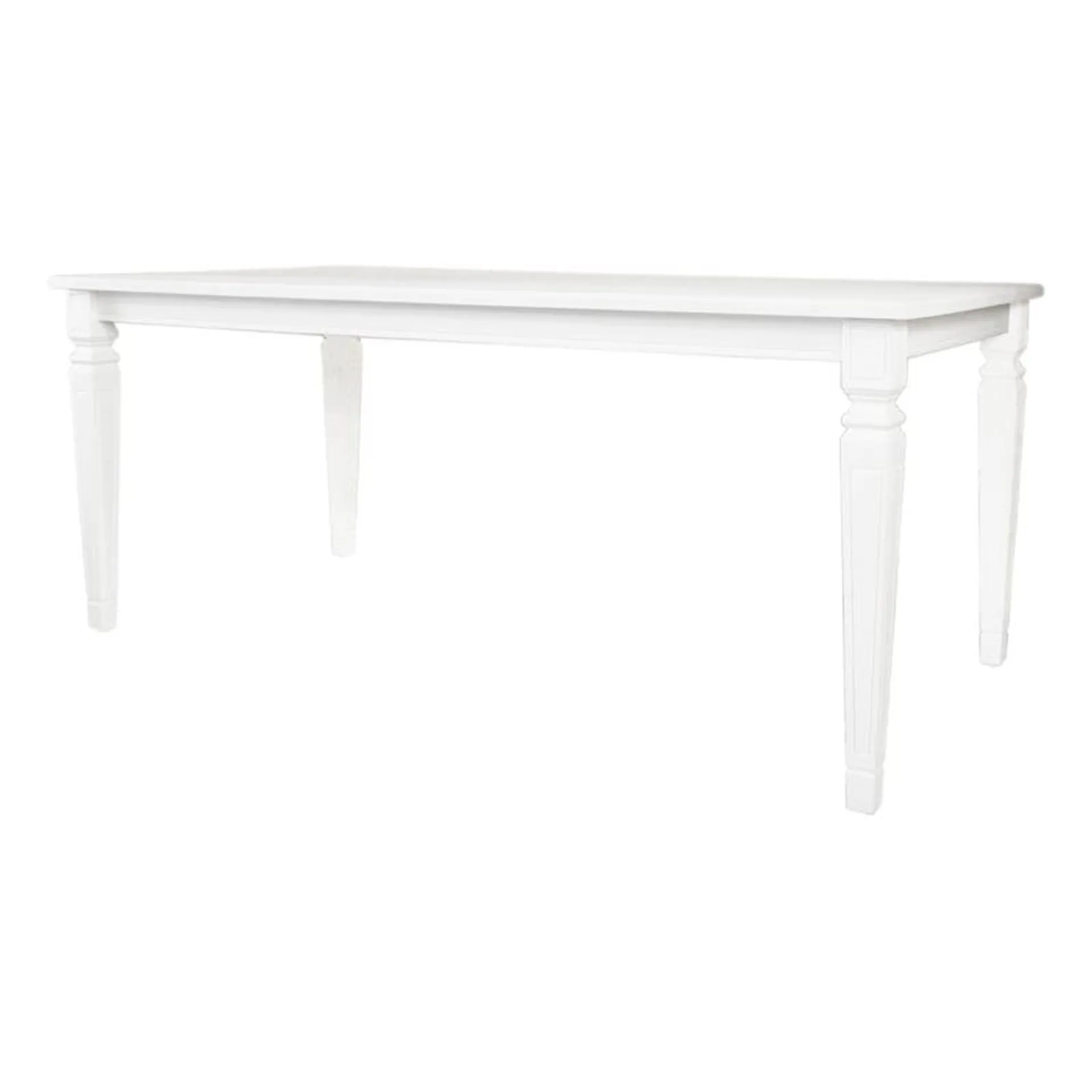 Grace Mitchell Cortana White Wooden Dining Table