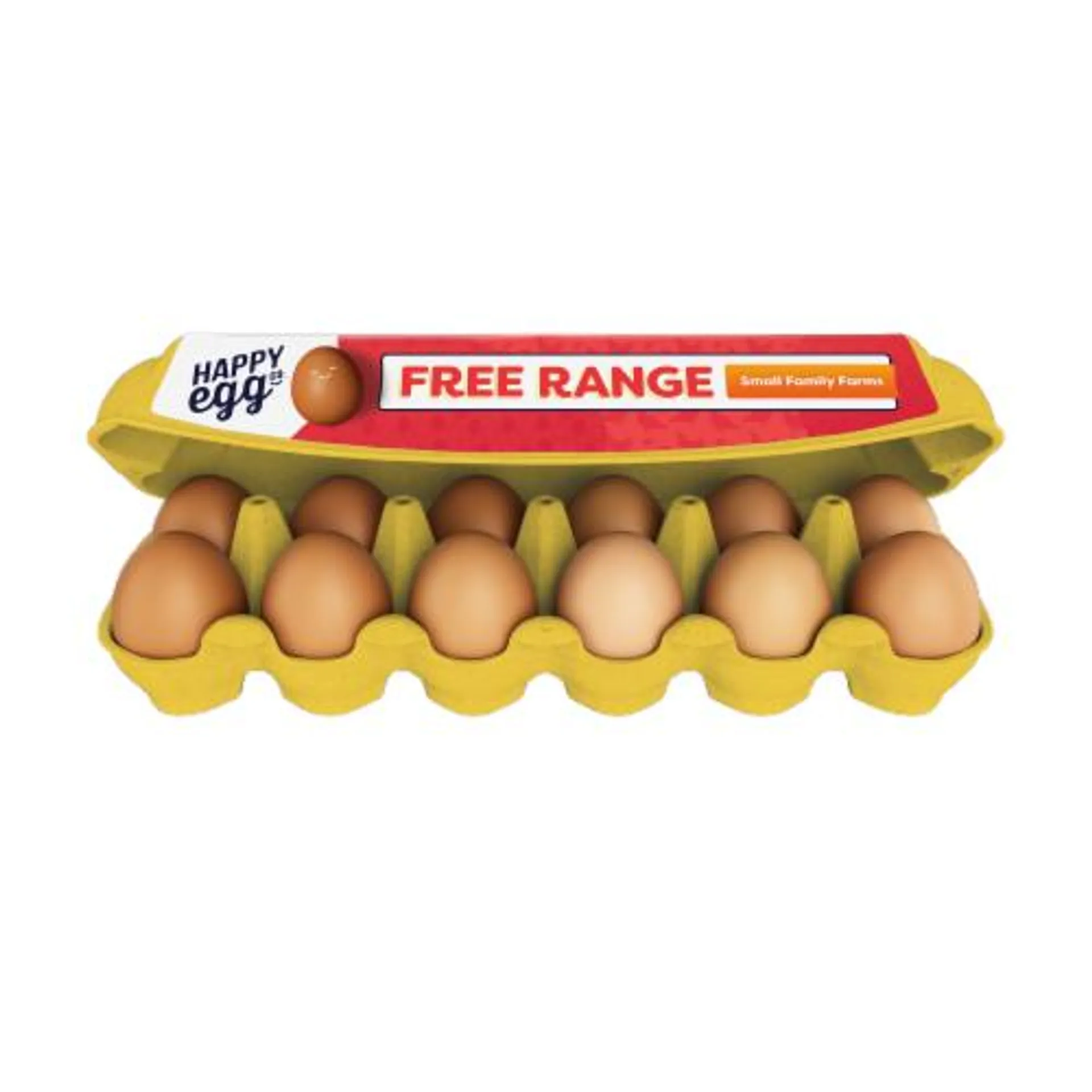 Happy Egg Co.® Free Range Large Brown Eggs