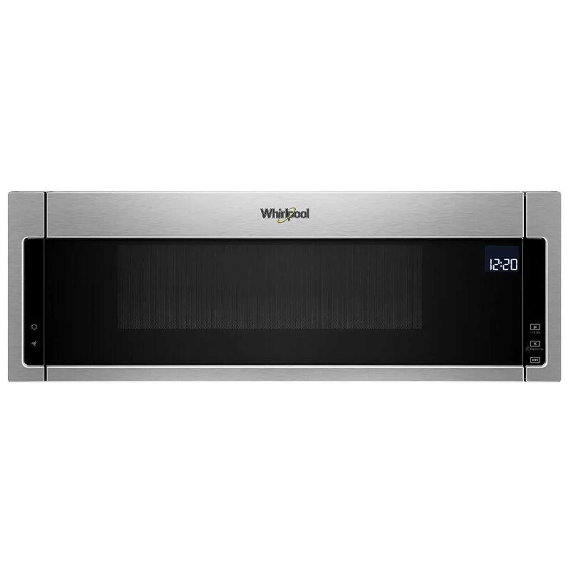 Whirlpool 30" 1.1 Cu. Ft. Over-the-Range Microwave with 10 Power Levels, 400 CFM & Sensor Cooking Controls - Fingerprint Resistant Stainless Steel