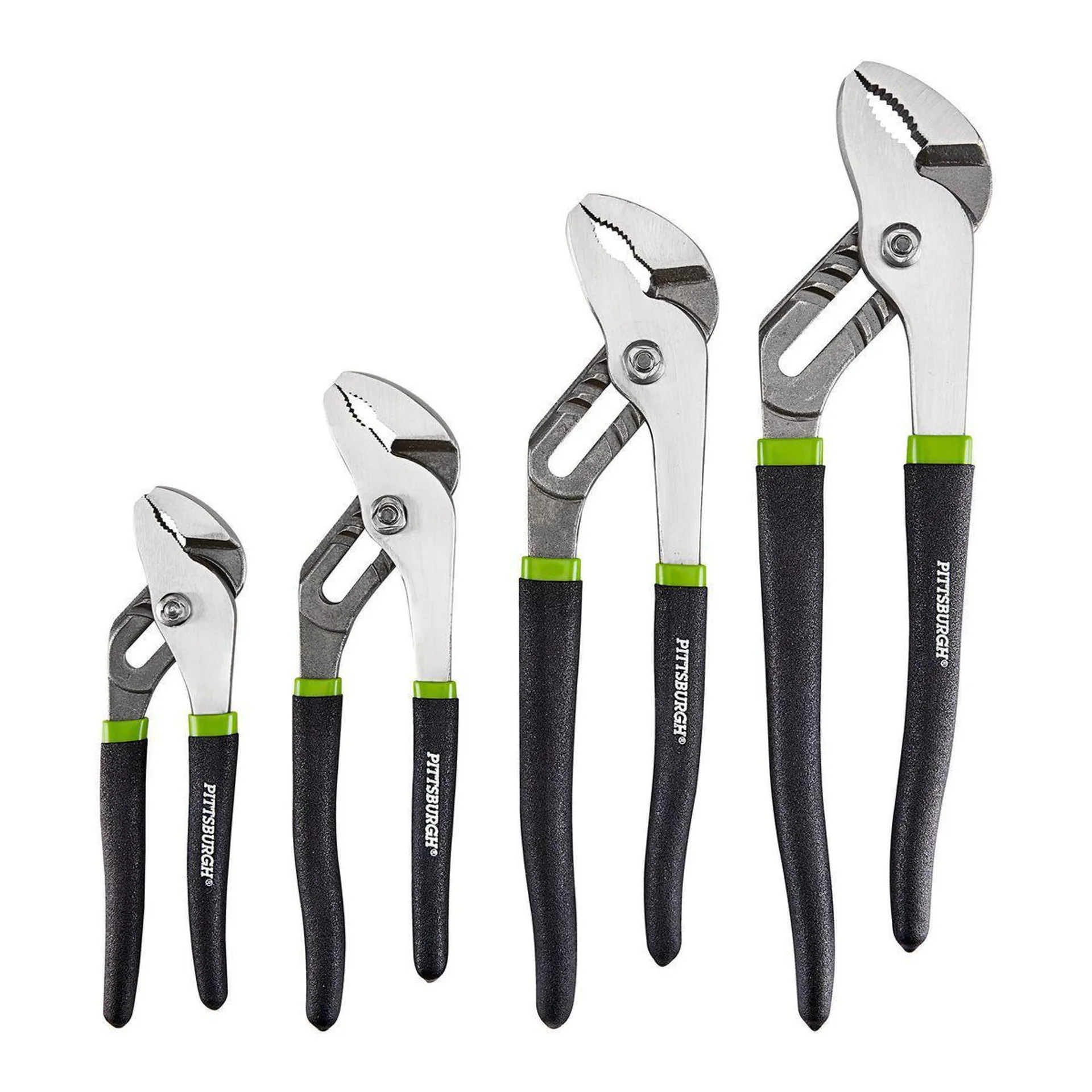 Tongue and Groove Joint Pliers Set, 4 Piece