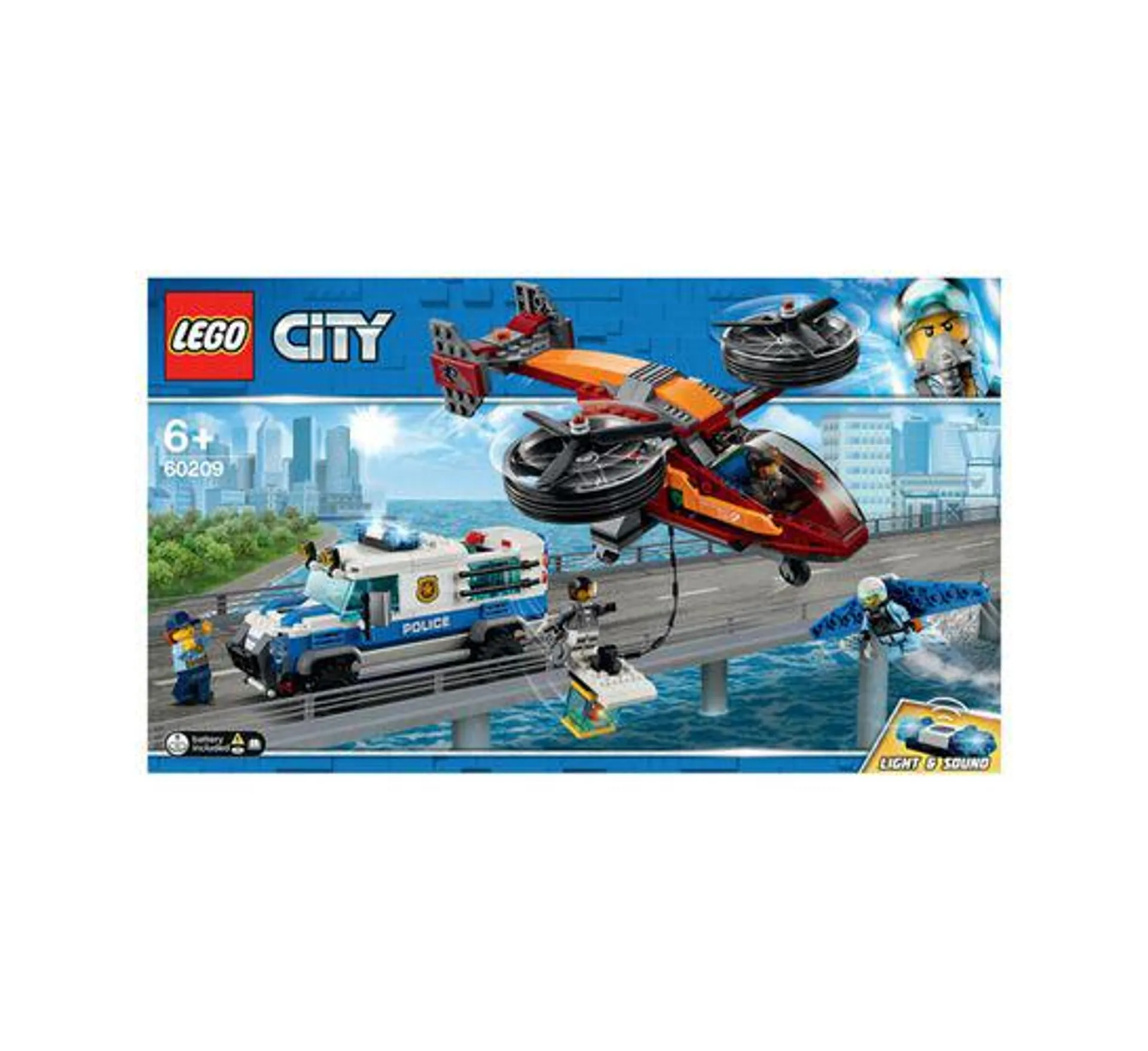 Lego City Sky Police Diamond Heist