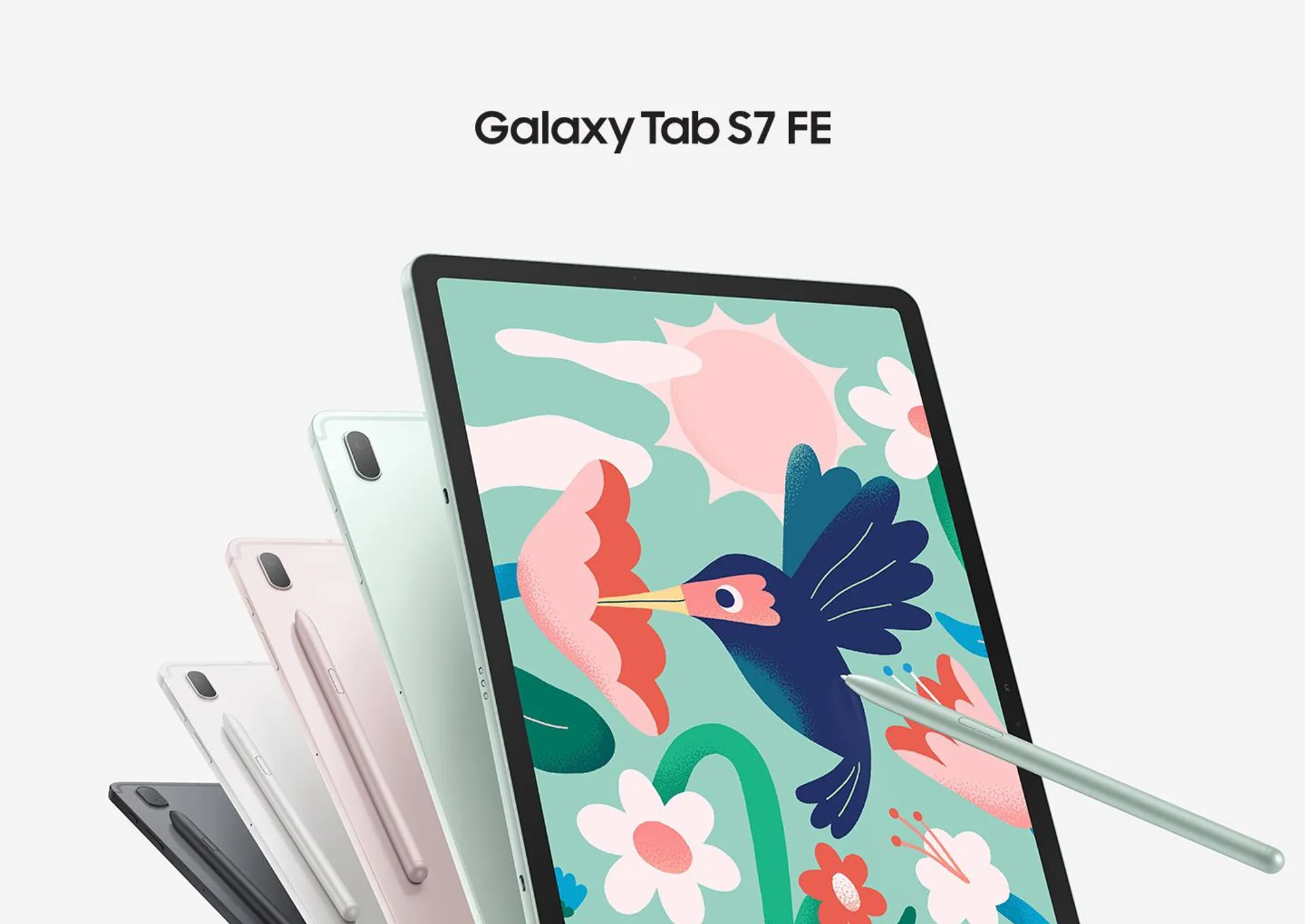 Galaxy Tab S7 FE + Keyboard Cover (12.4") WIFI + 4G