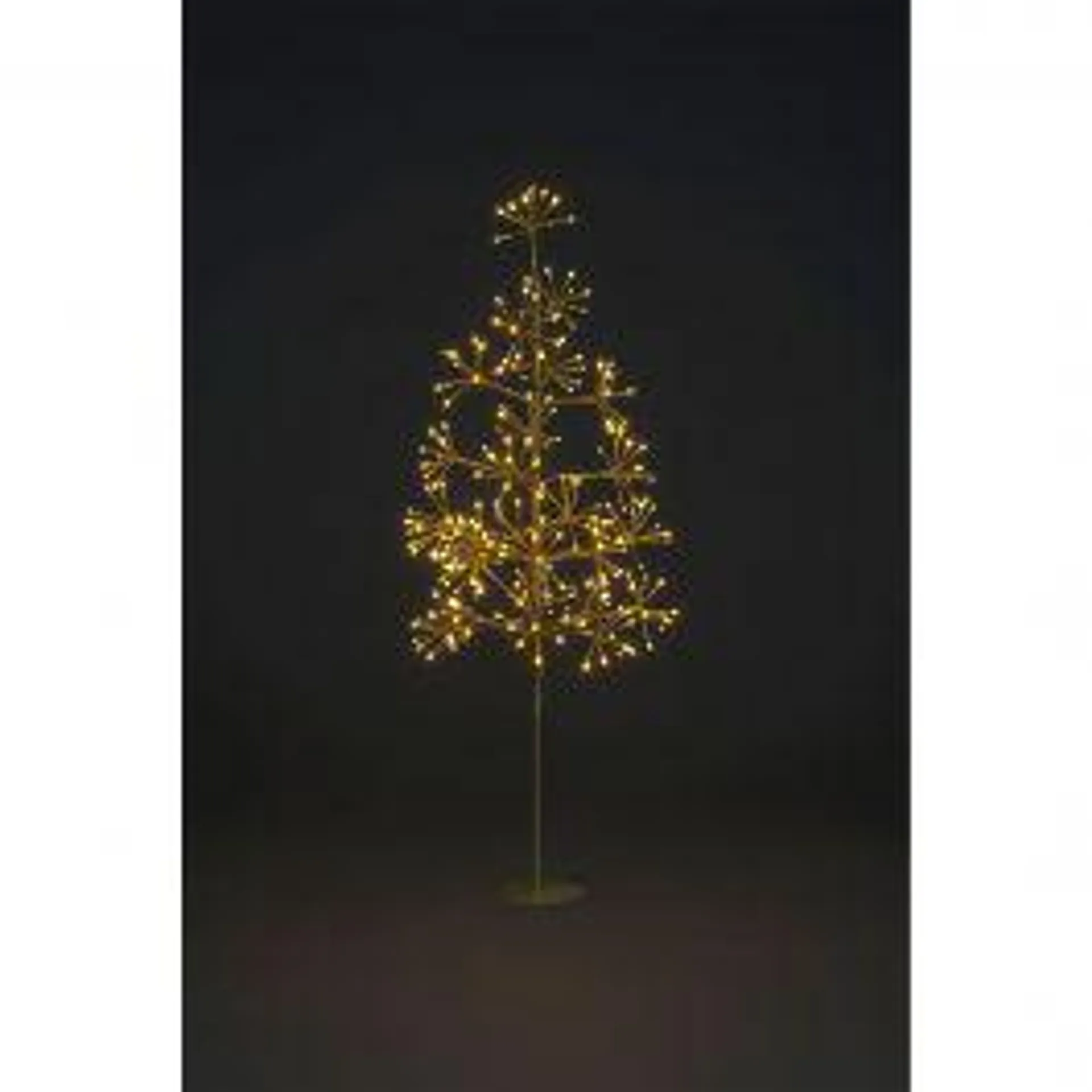 1.2m Champagne Gold Firework Tree