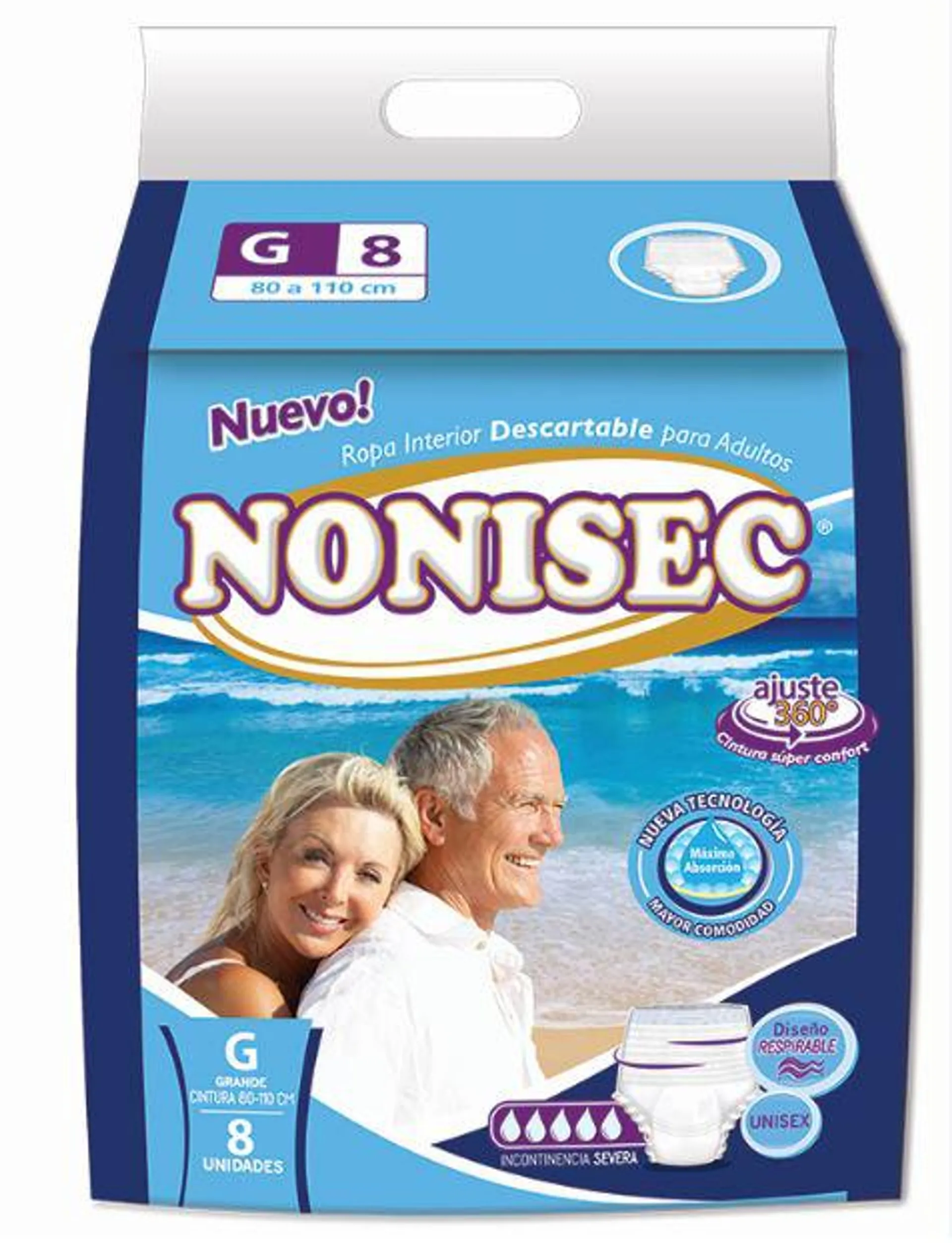 Ropa Interior Nonisec Elastizados Unisex G