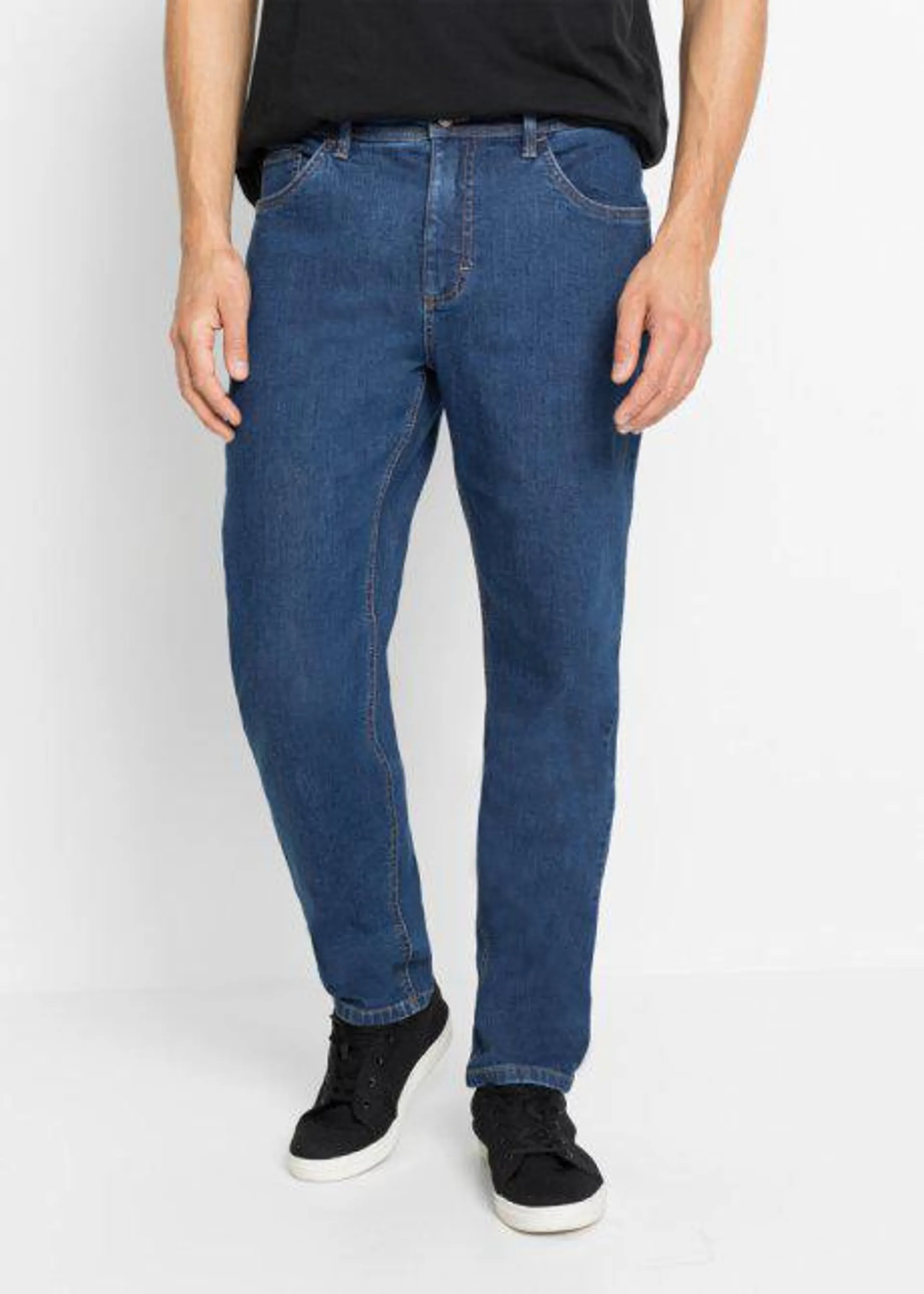 Jeans elasticizzati cropped con Positive Denim #1 Fabric