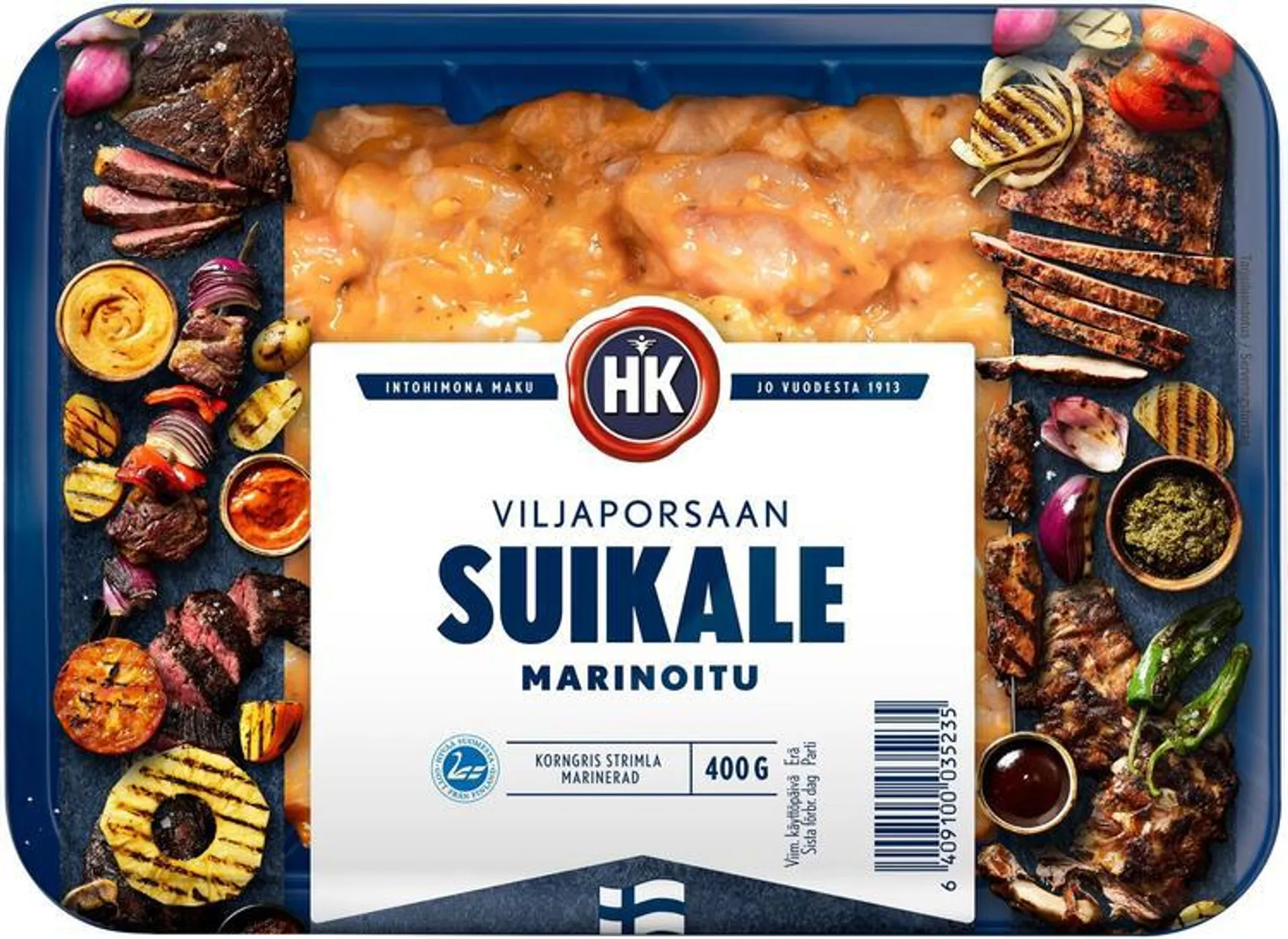 HK Viljaporsaan suikale marinoitu 400 g