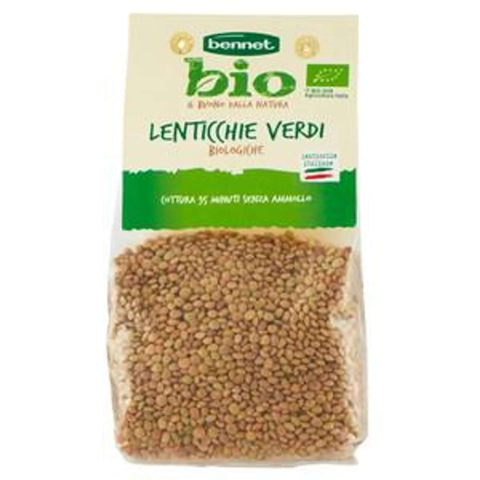 Lenticchie Verdi Da Agricoltura Biologica Bennet Bio