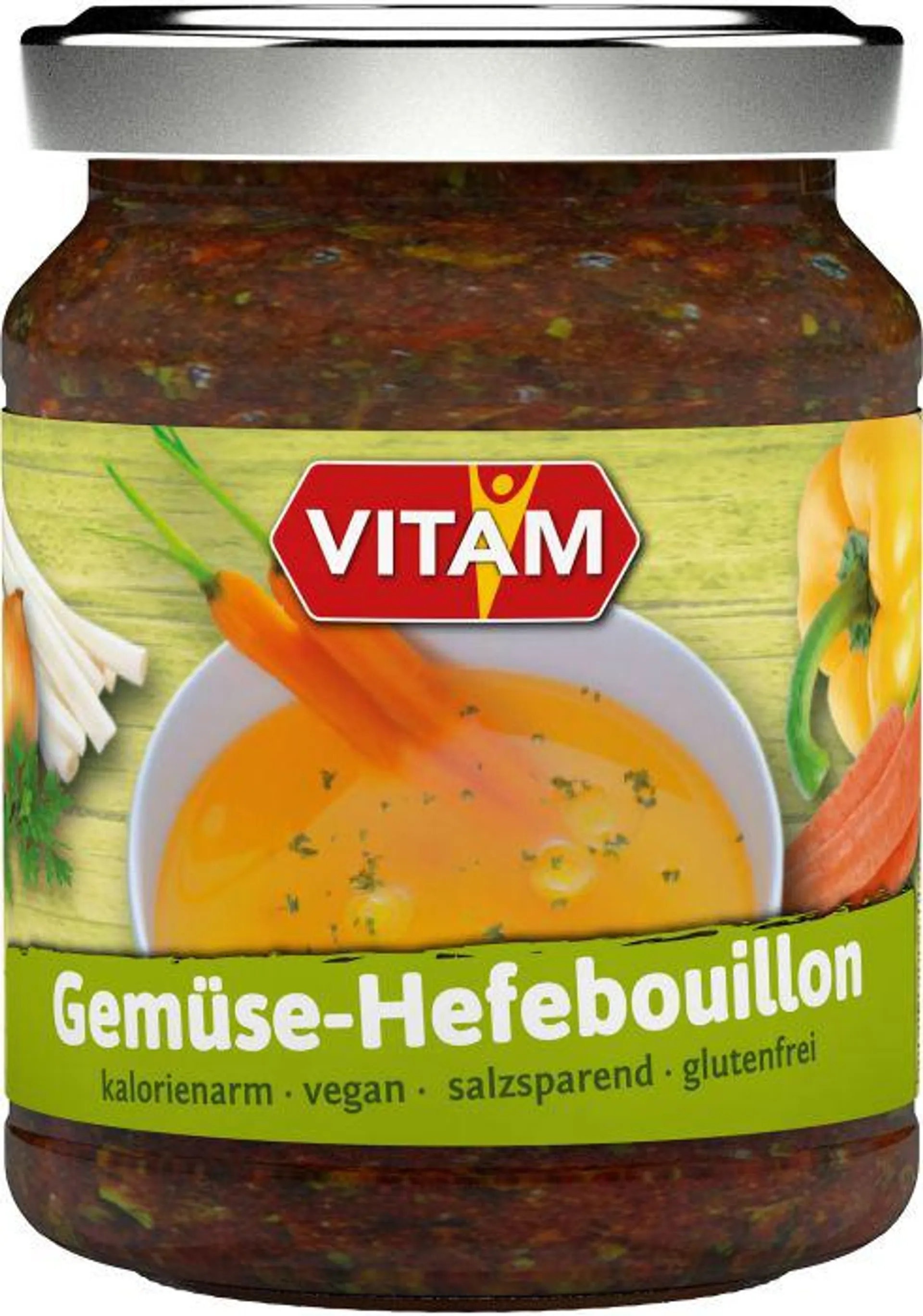 VITAM Gemüse-Hefebouillon, pastös 150g