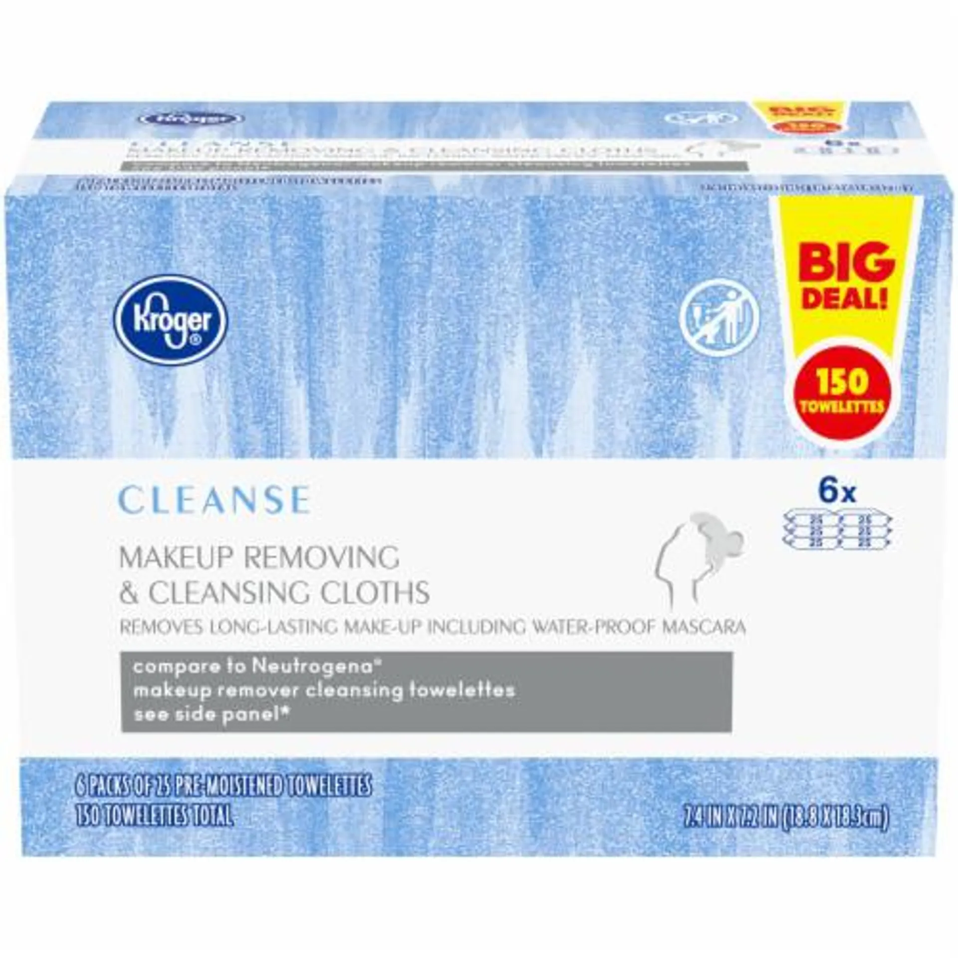 Kroger® Cleanse Makeup Removing & Cleansing Cloths