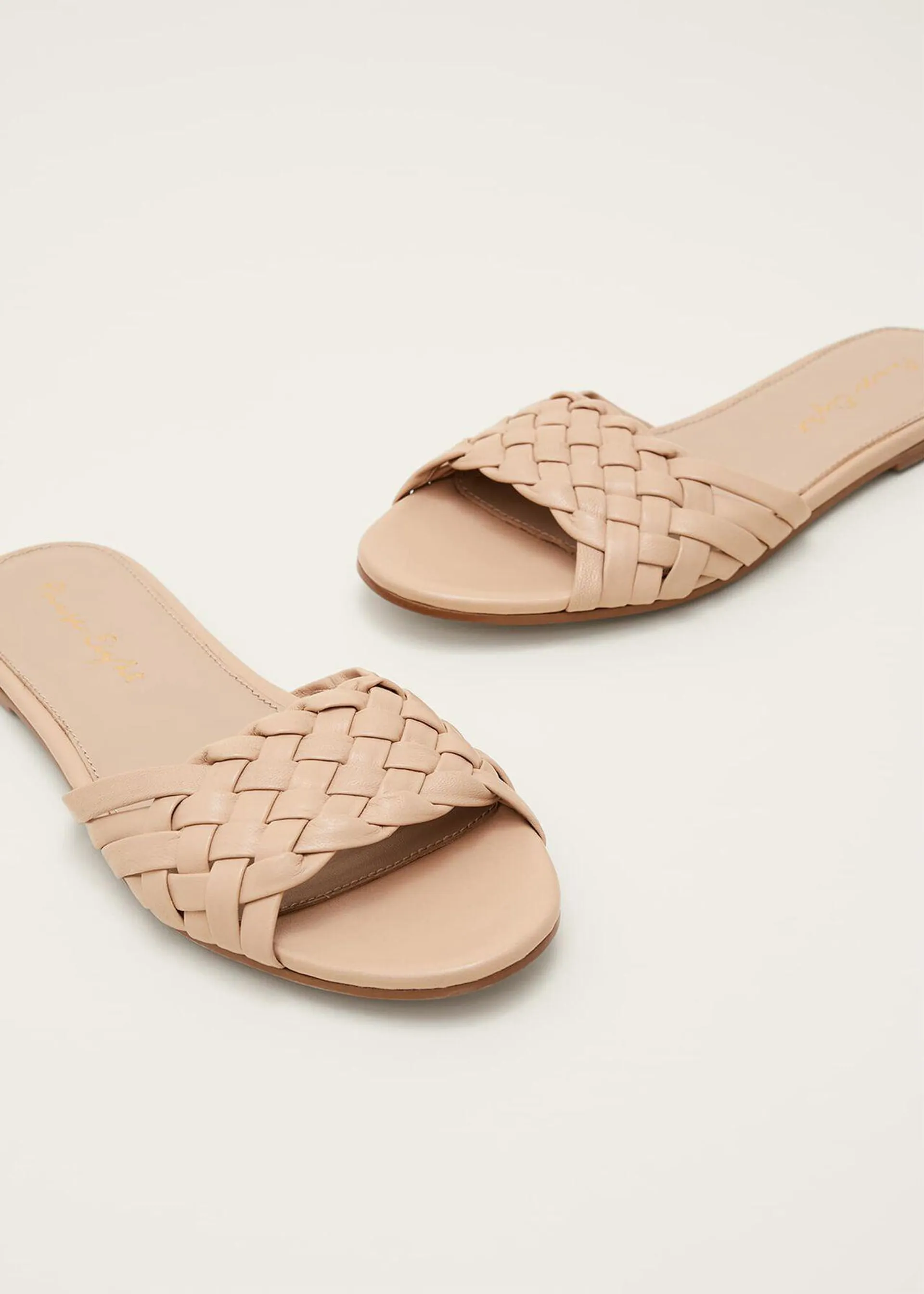 Plaited Flat Sandal