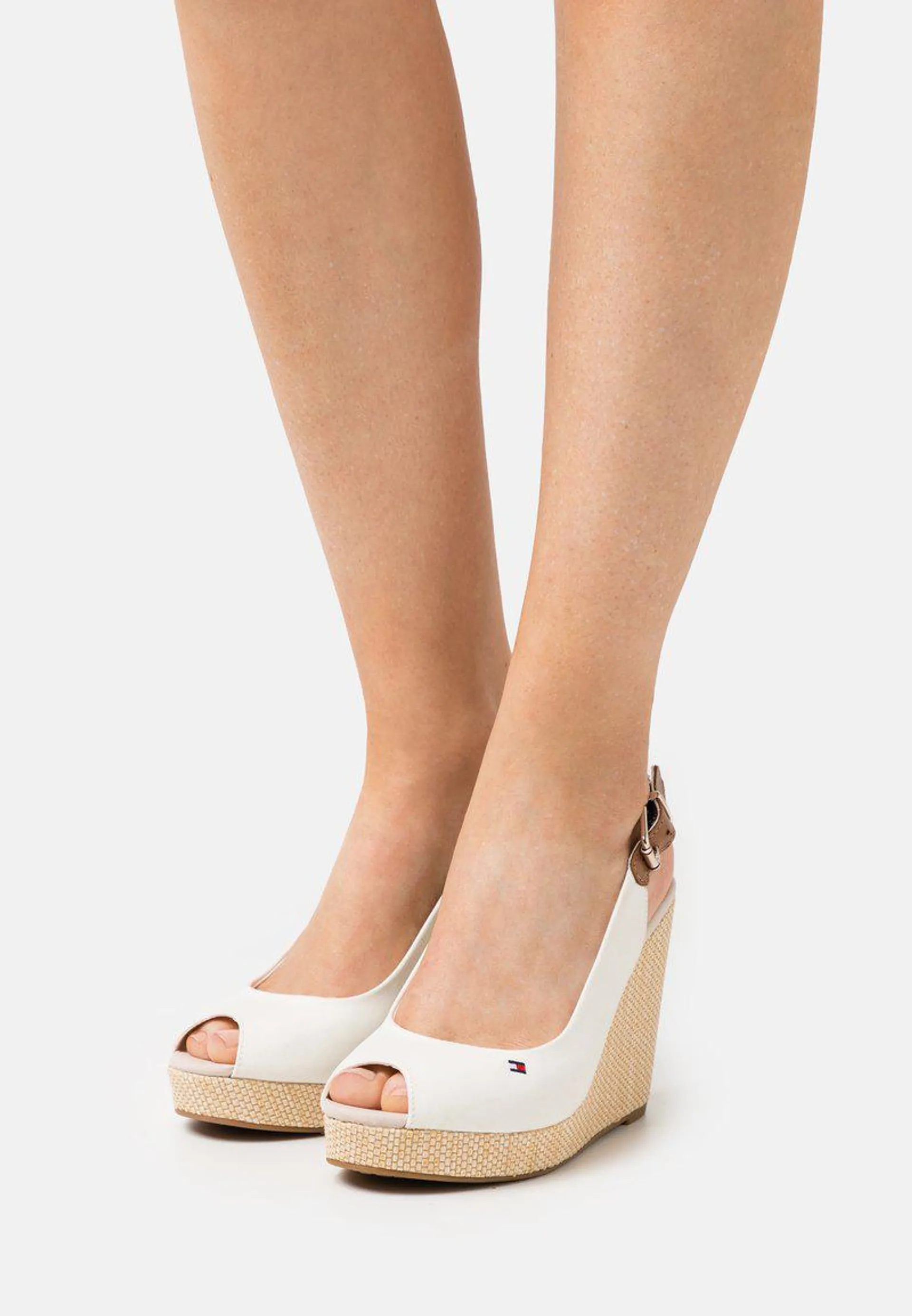 ICONIC ELENA SLING BACK WEDGE - High heeled sandals