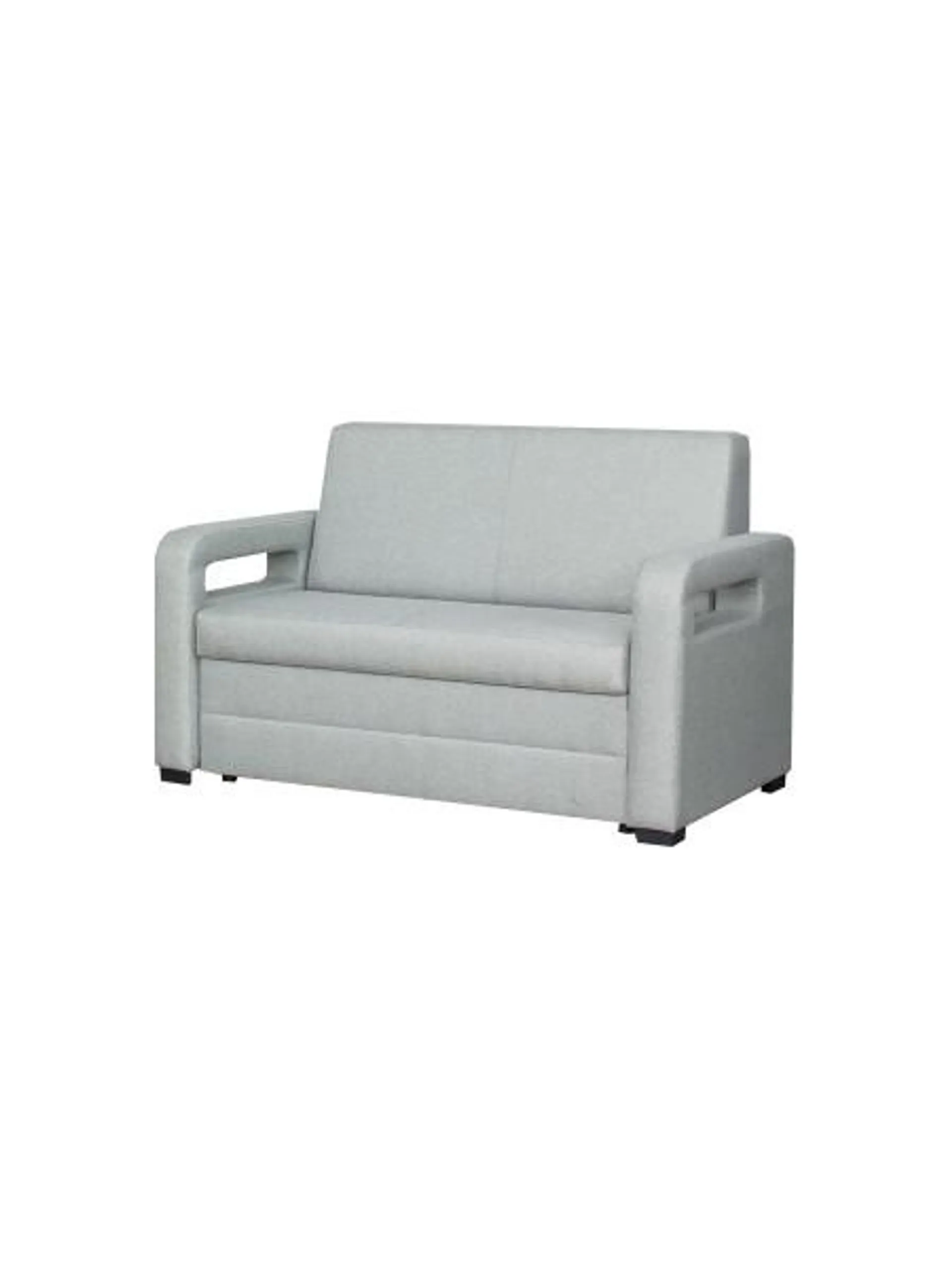 Sofa 2-osobowa Karmona (Elegantis jasny szary)
