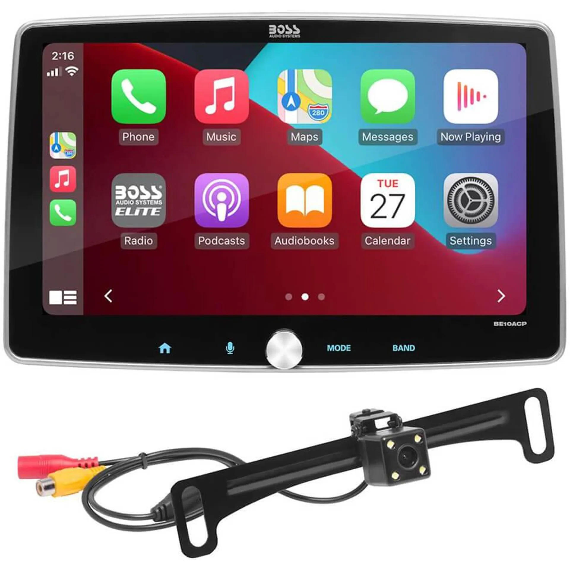 10.1 inch Car Multimedia Player with Backup Camera