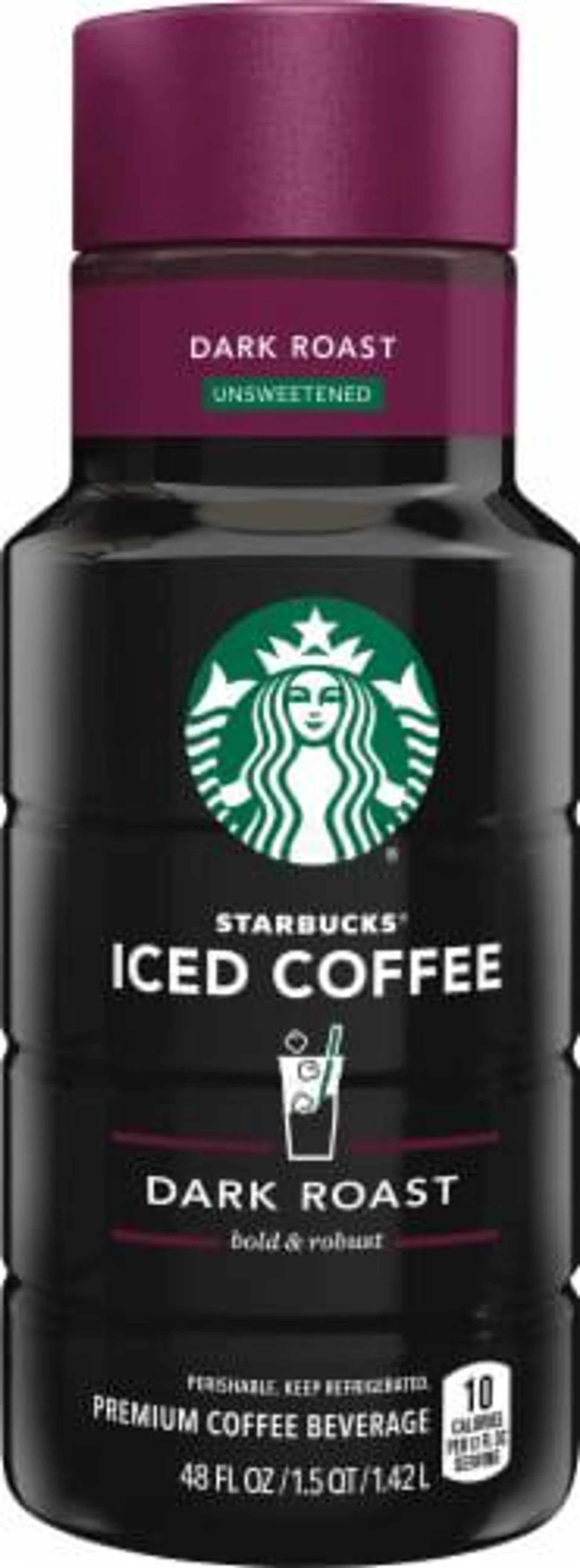 Starbucks® Unsweetened Dark Roast Iced Coffee Beverage