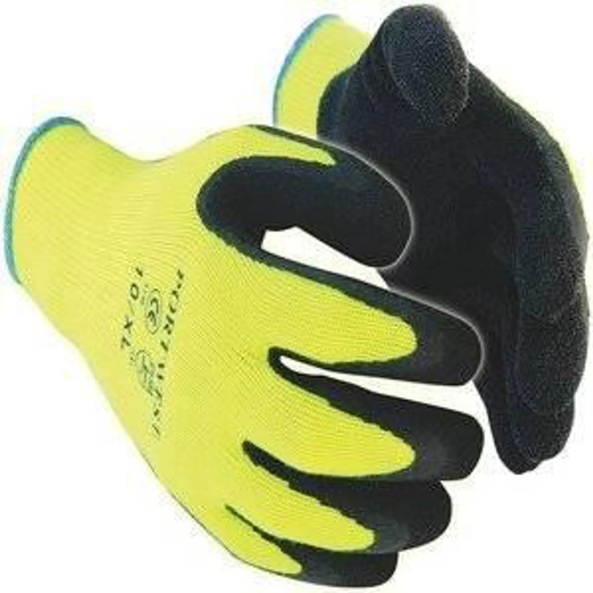 PORTWEST THERMAL GRIP GLOVES YELLOW/BLACK