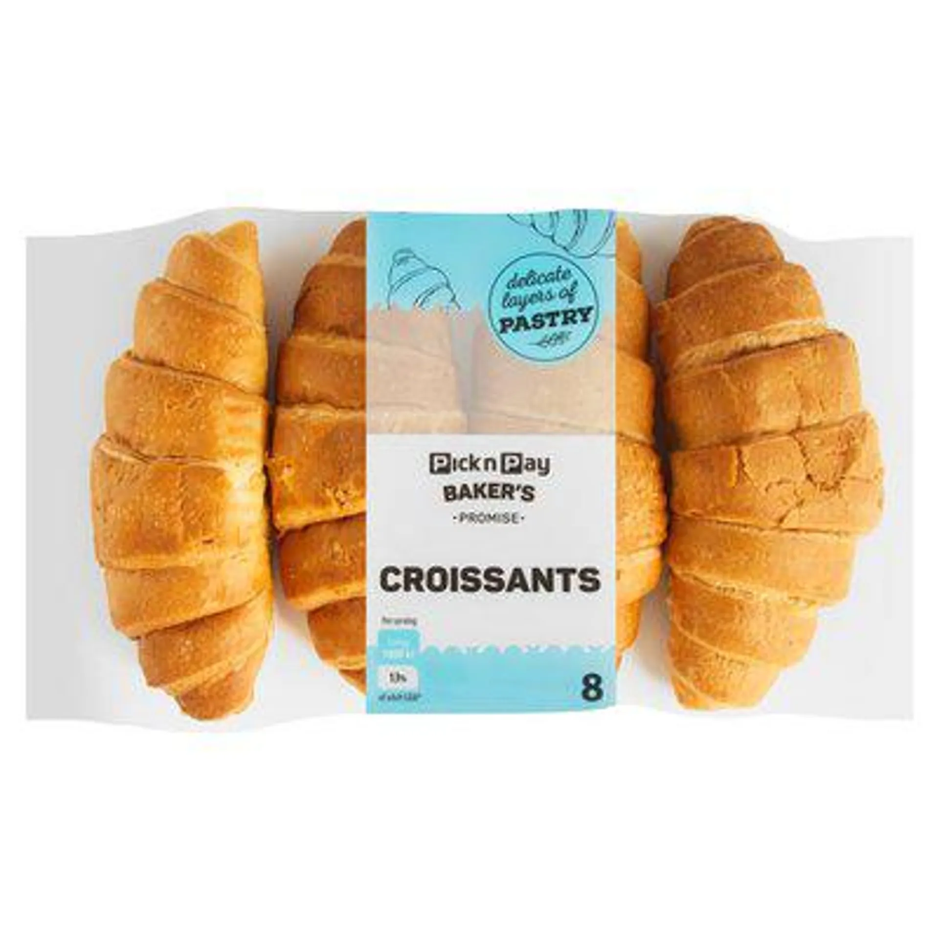 PnP Croissants 8 Pack