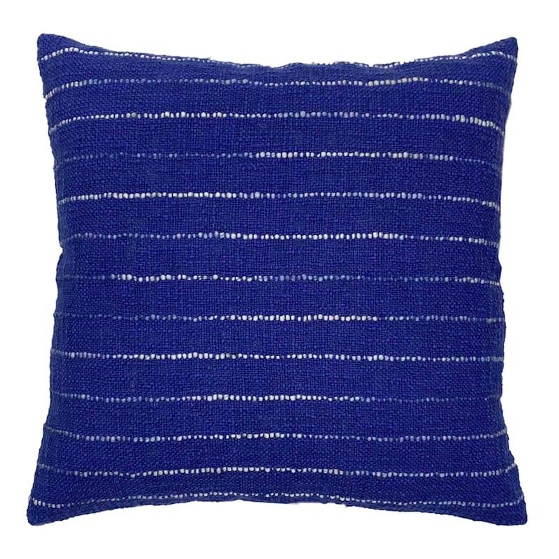 Tracey Boyd Blue Space Striped Throw Pillow, 18"