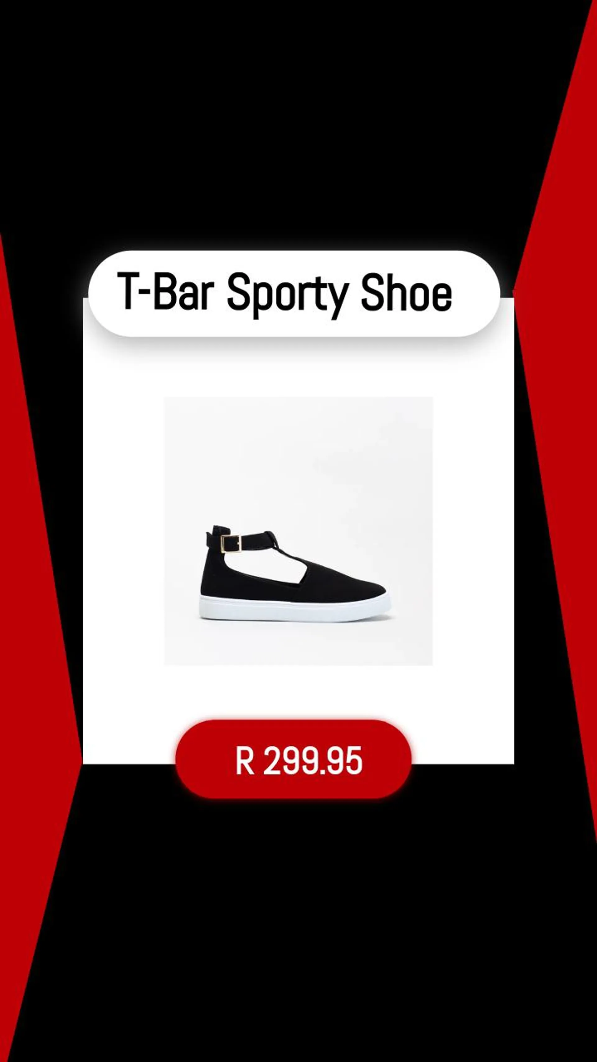 T-Bar Sporty Shoe