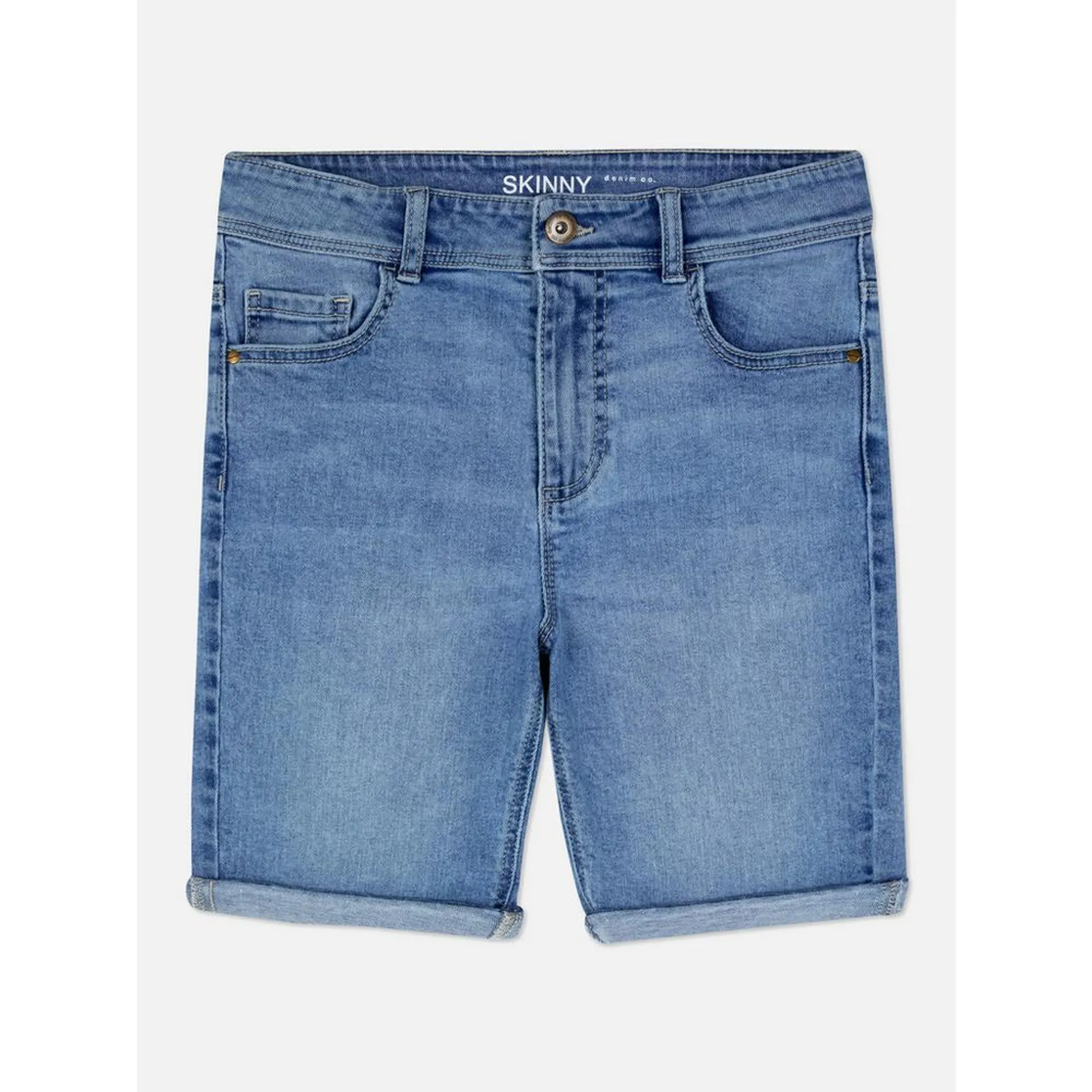 Skinny-Jeansshorts