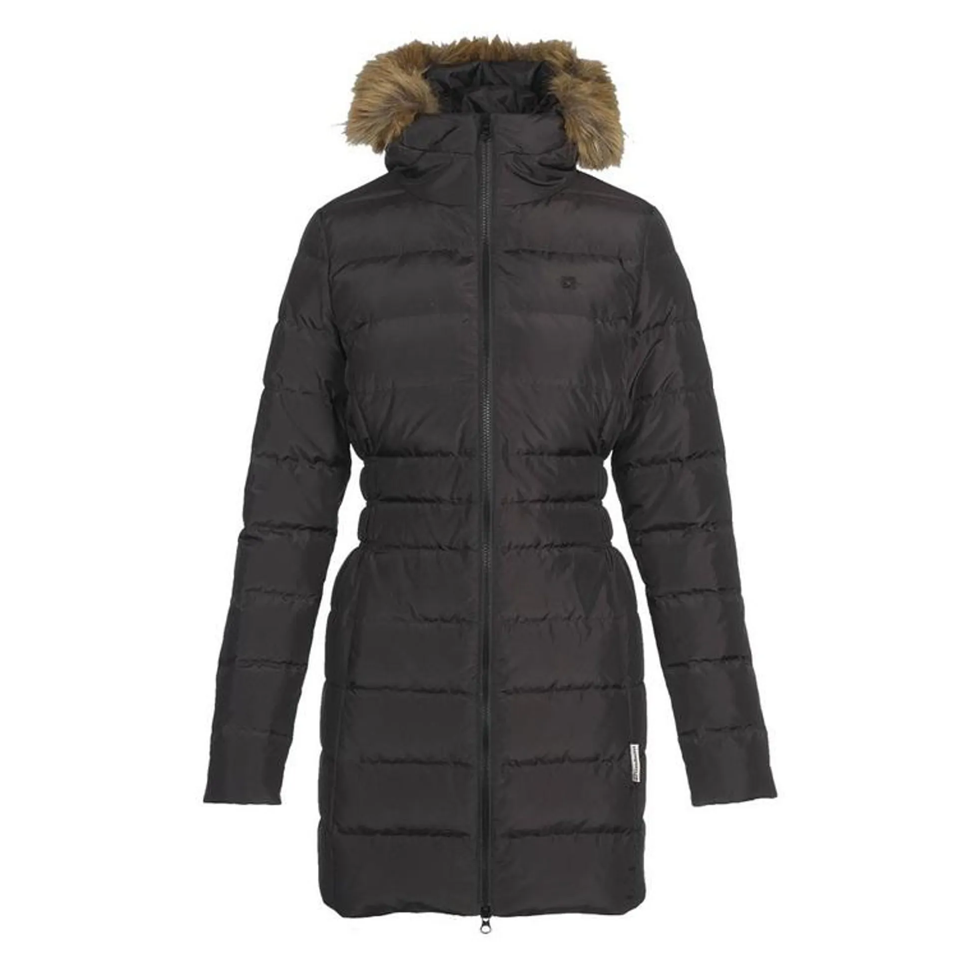 Gondwana Women's Cattai Long Puffer Jacket Black