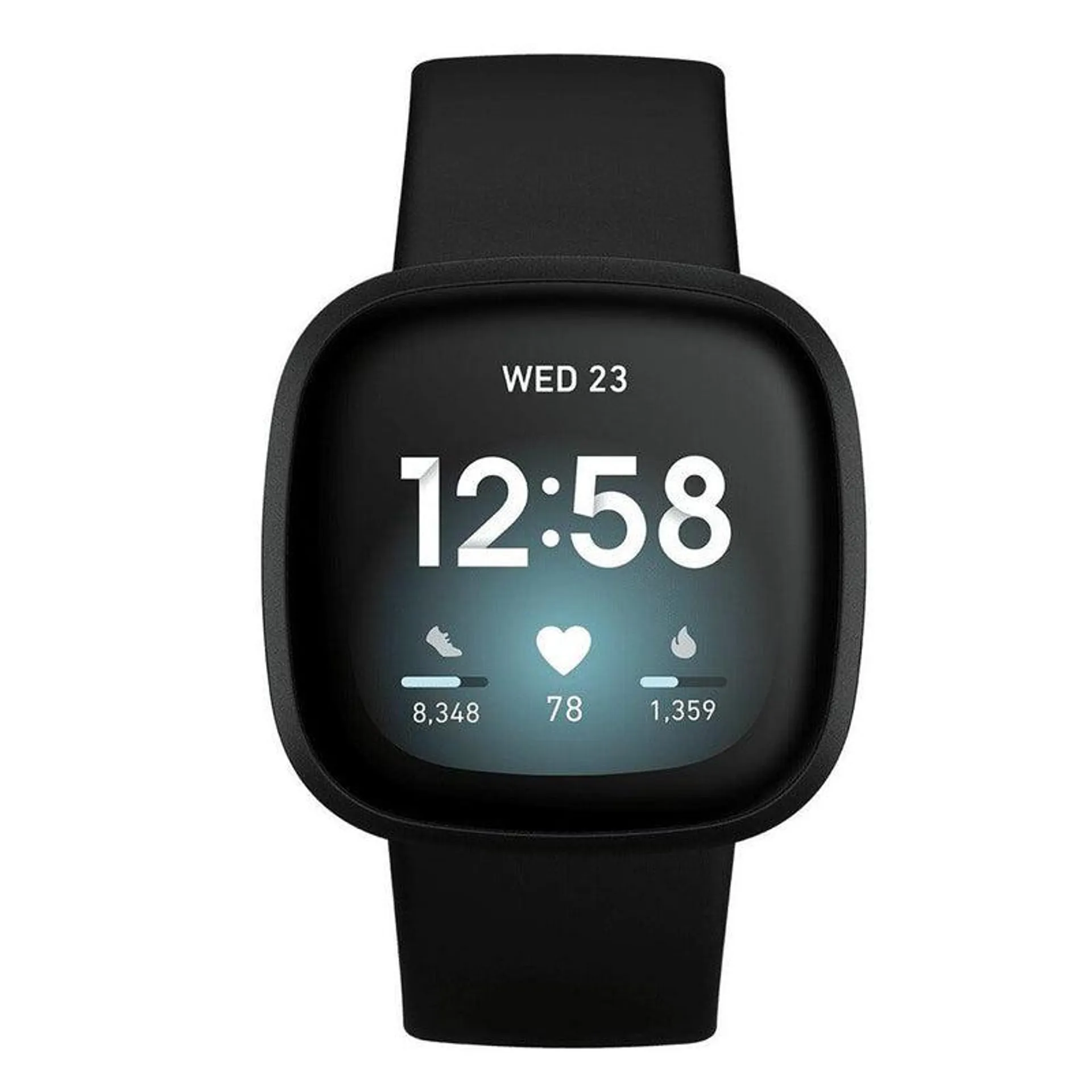 Fitbit Versa 3 Health & Fitness Smart Watch - Black | 79-FB511BKBK