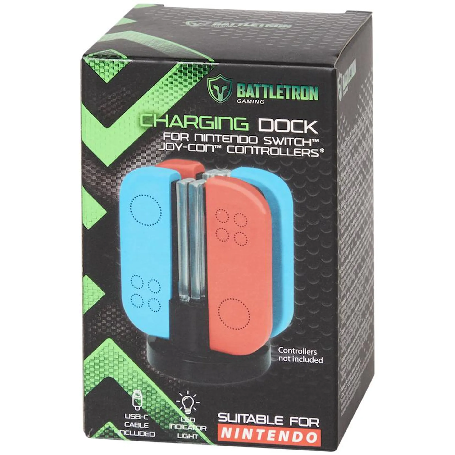 Battletron Nintendo Switch joy-con lader