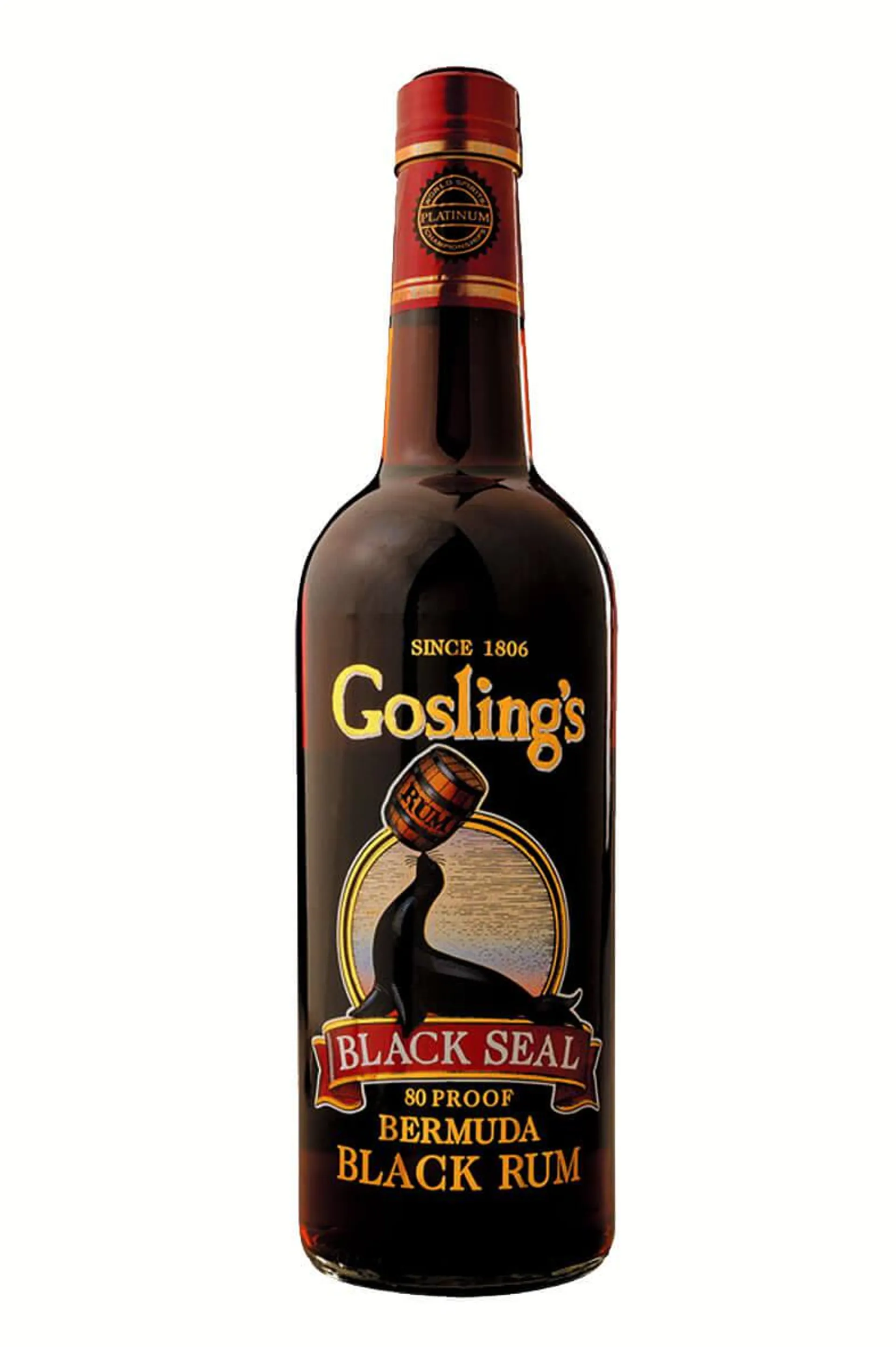 Goslings - Black Seal Rum 700 ml, 40% ABV