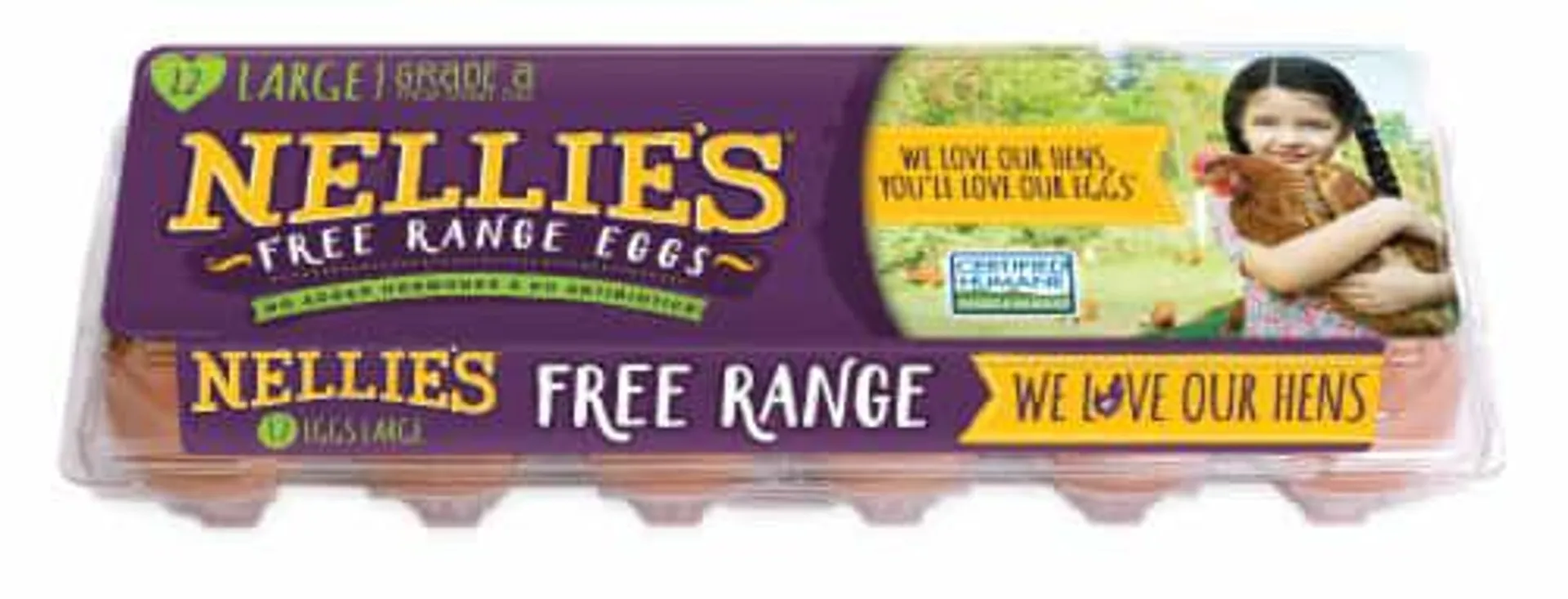 Nellie's Free Range Large Eggs