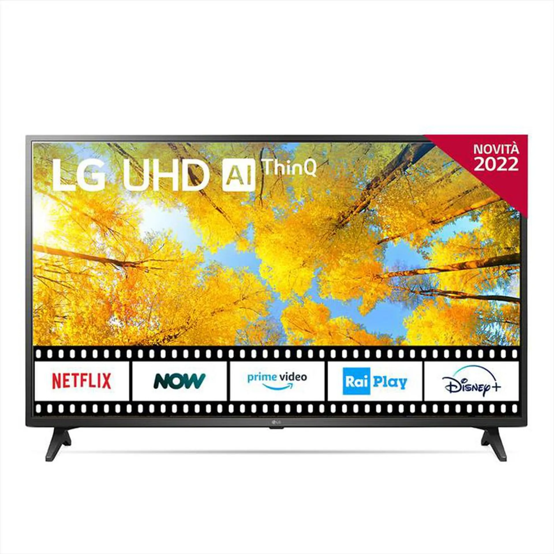 LG - Smart TV UHD 4K 50'' 50UQ75006LF-Ceramic Black