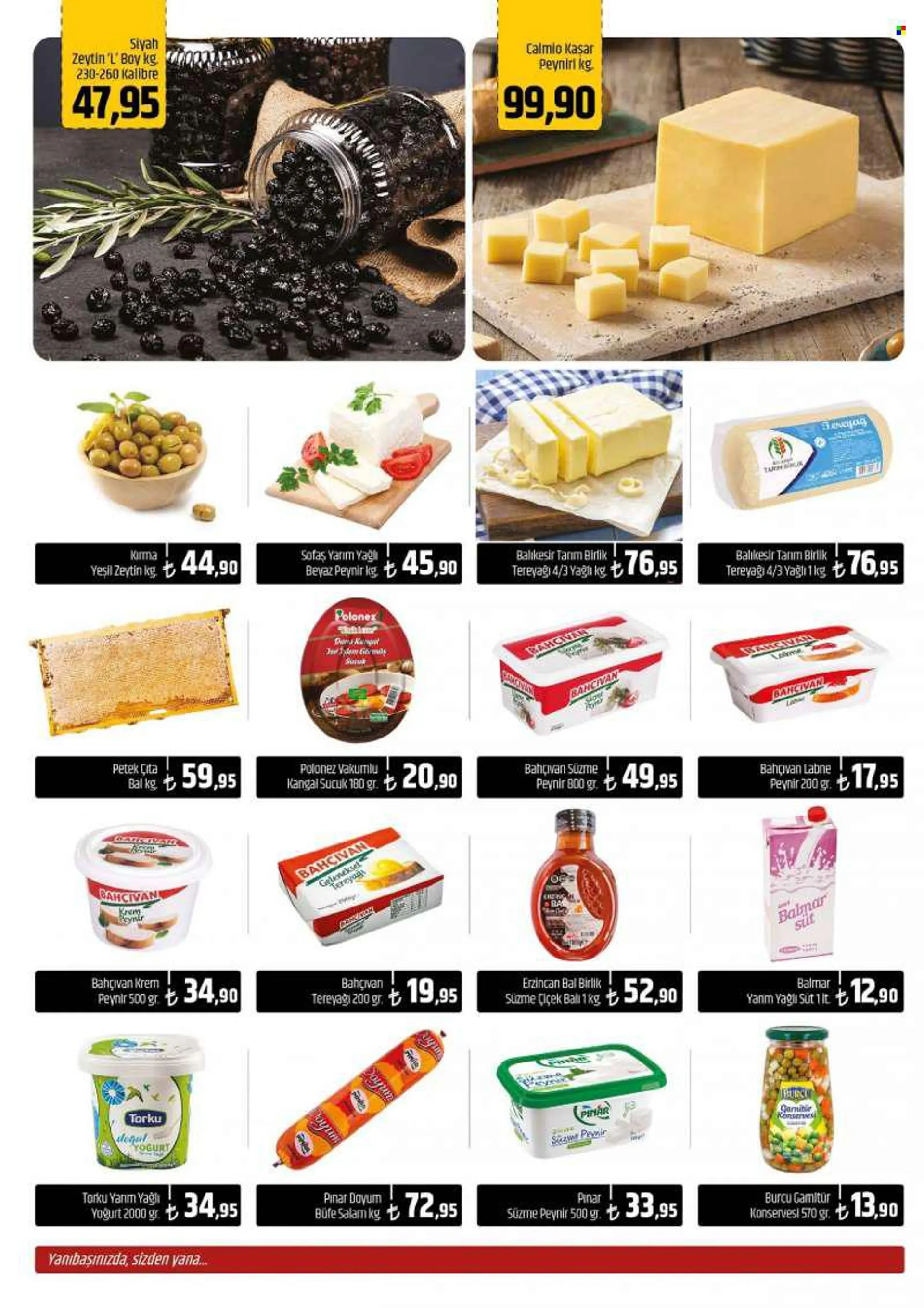 Yunus Market aktüel ürünler, broşür  - 6.24.2022 - 7.10.2022 - Satıştaki ürünler - süt, torku, siyah zeytin, süzme peynir, tereyağı, pinar, polonez, krem peynir, labne, kangal sucuk, kaşar peyniri, garnitür, görmüş sucuk, beyaz peynir, çiçek, bahçivan, ze