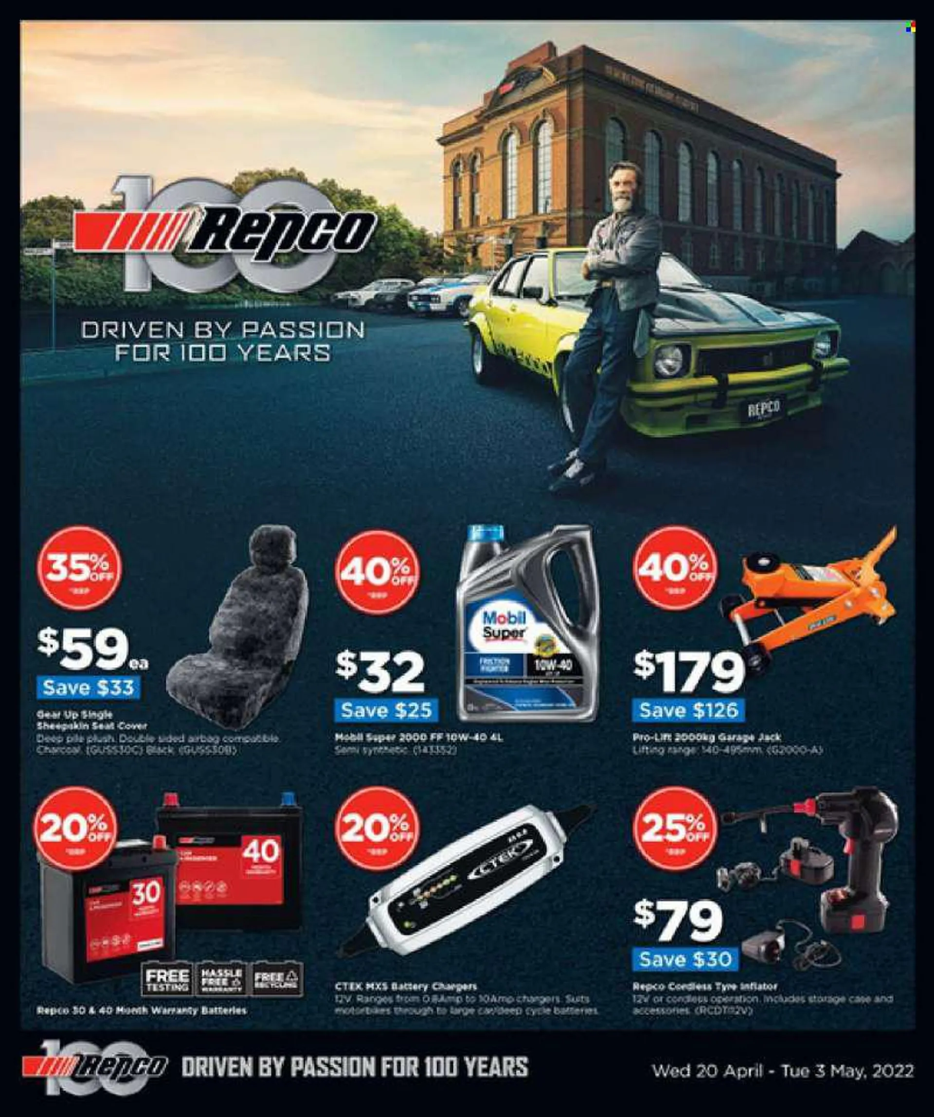 Repco mailer - 20.04.2022 - 03.05.2022. - 20 April 3 May 2022 - Page 1