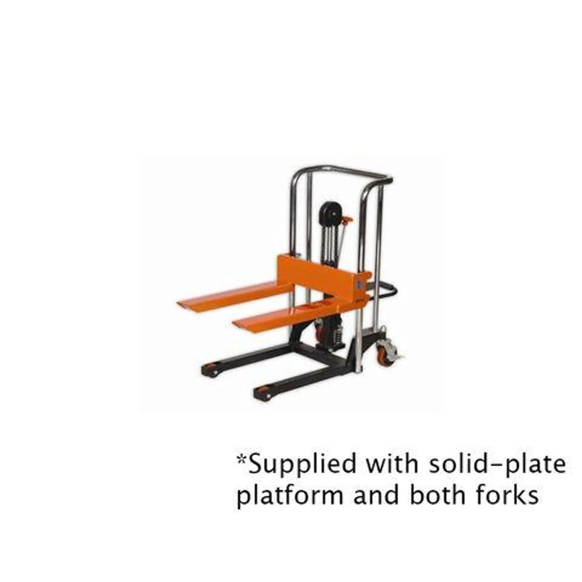 Handling Equipment UK WARRIOR MINISTACKER 400kg 1500mm Forks & Plate