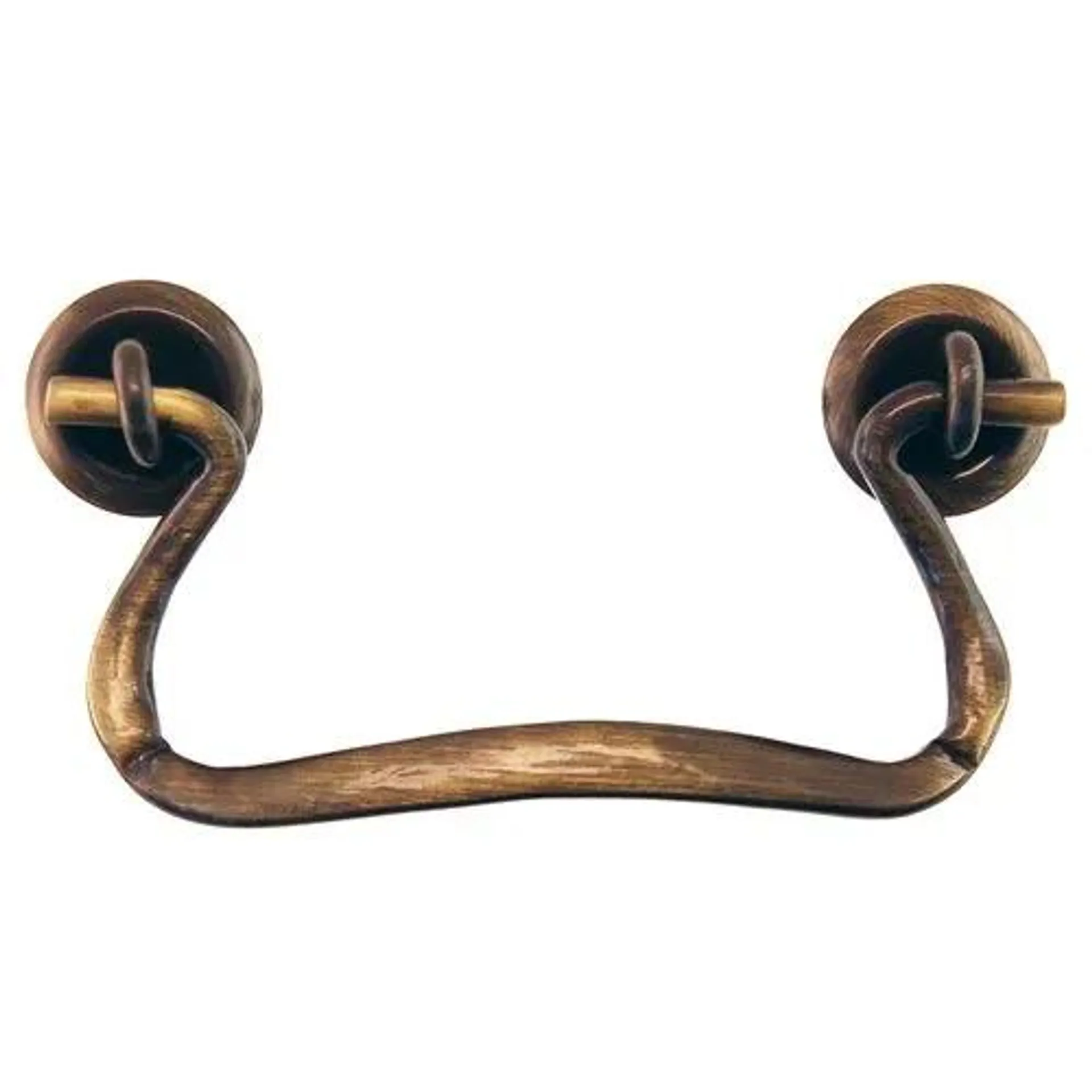 Restorers Classic Antique Brass Simple Bail Pull