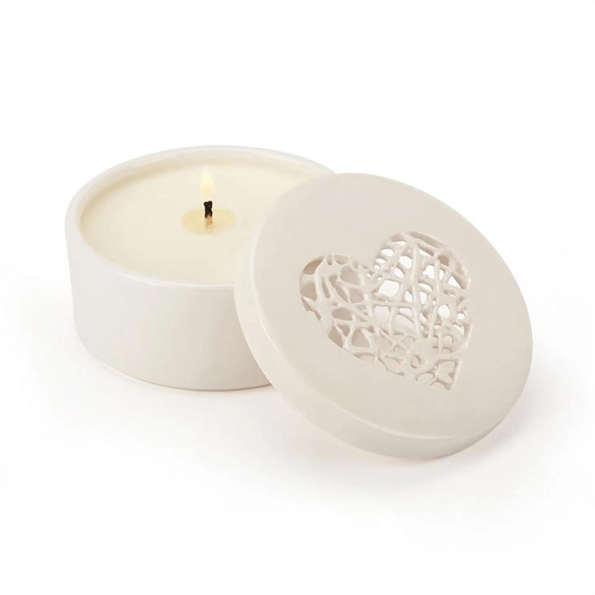 Luxury Scented Heart Candle - Various Scents