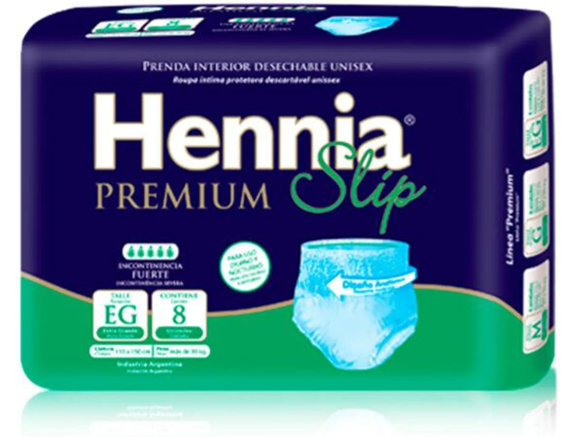 Ropa Interior Hennia Slip Premium Clasicos Hombre Xxg